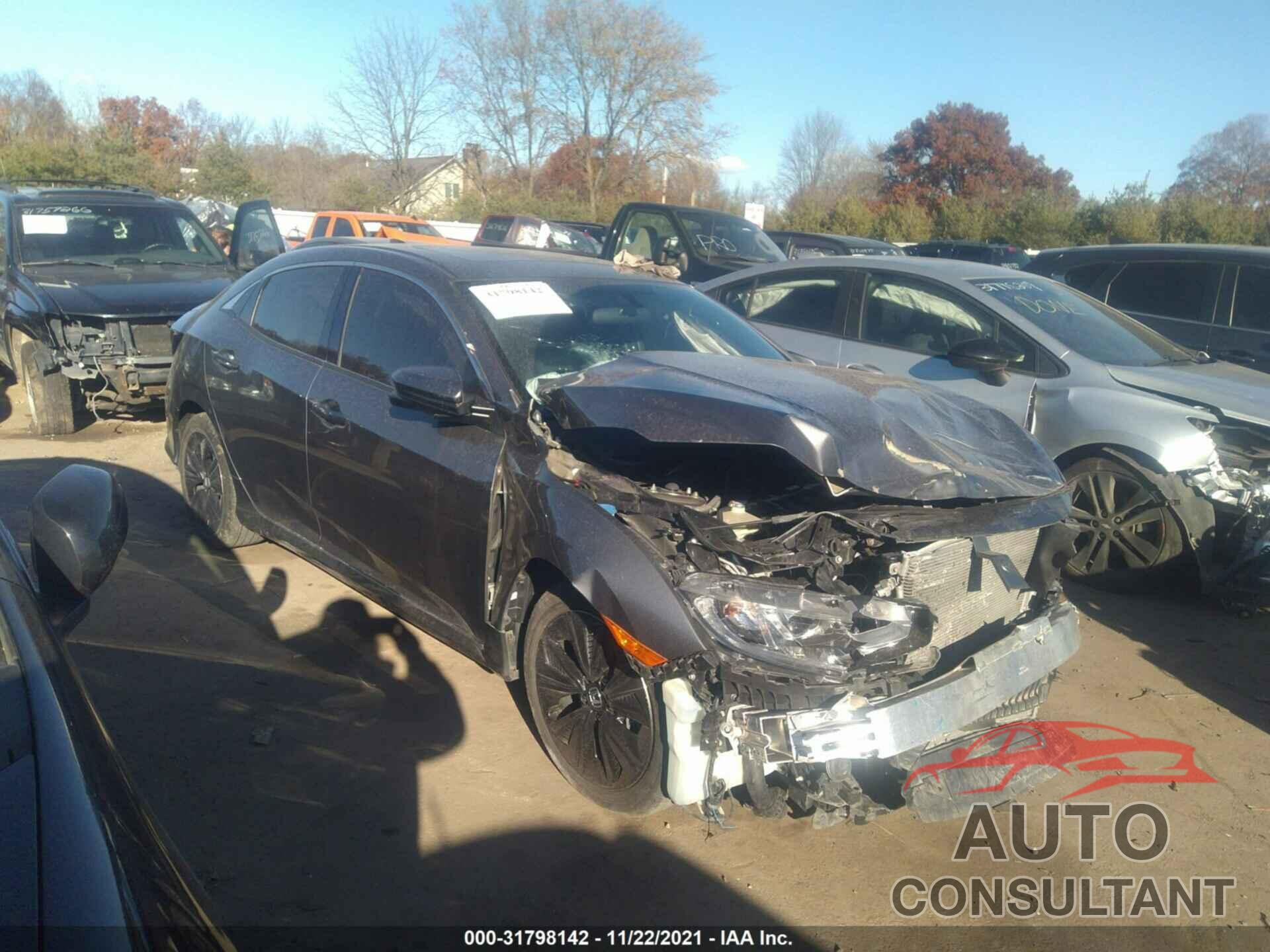 HONDA CIVIC HATCHBACK 2018 - SHHFK7H56JU216921