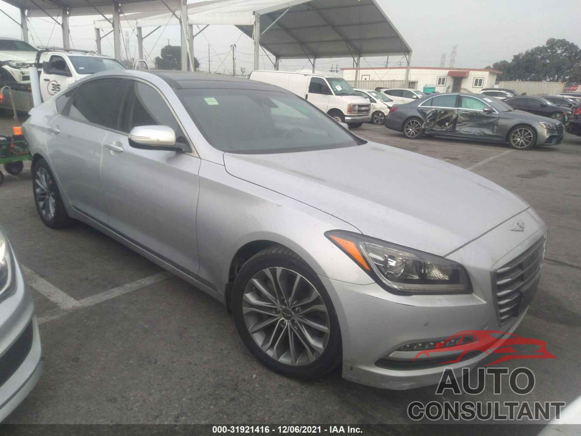 HYUNDAI GENESIS 2016 - KMHGN4JE8GU118457