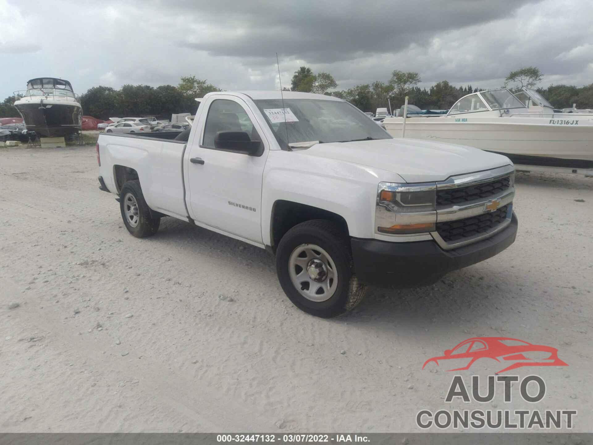 CHEVROLET SILVERADO 1500 2016 - 1GCNCNEH9GZ202169