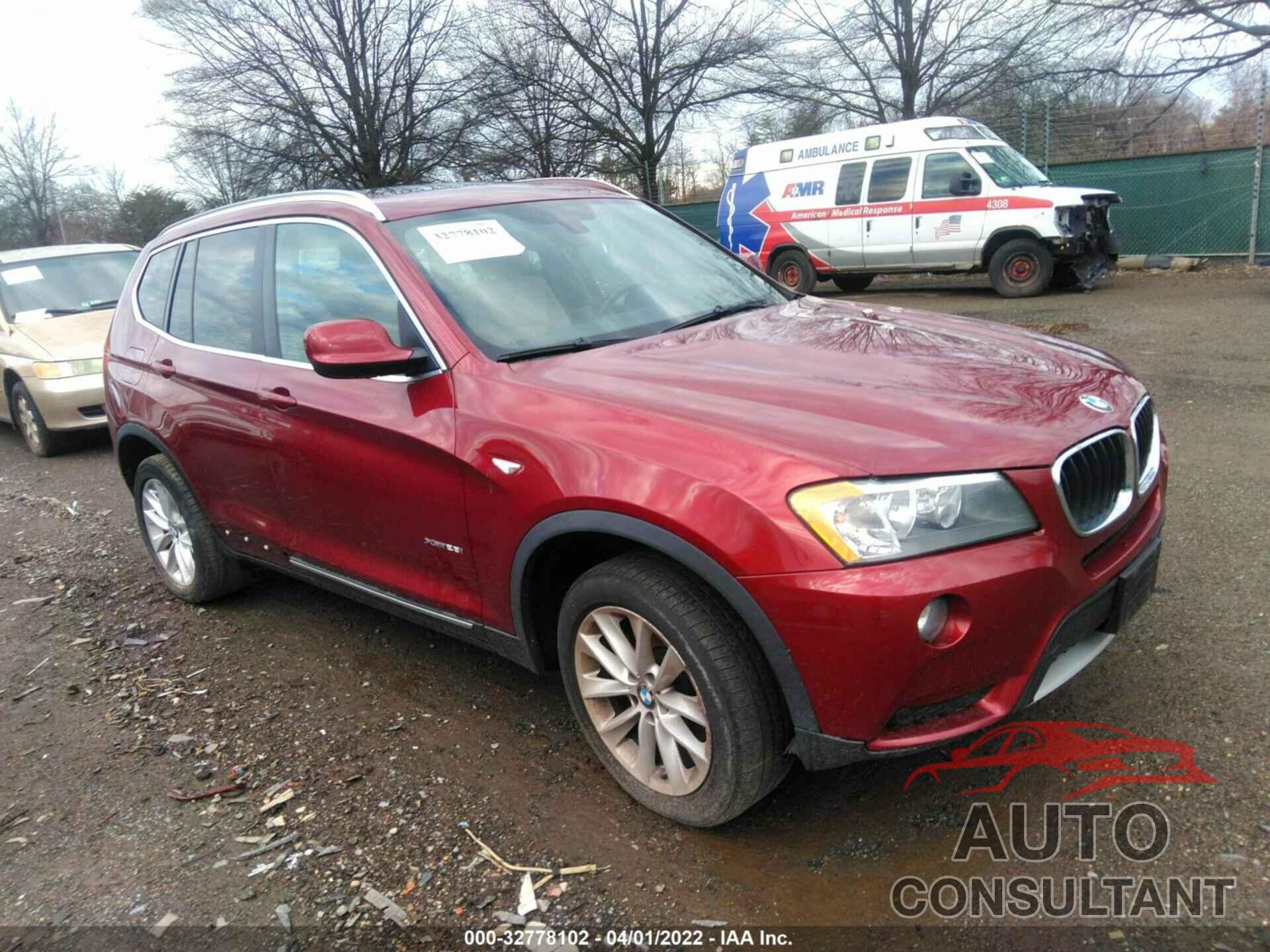 BMW X3 2013 - 5UXWX9C51DLK59553