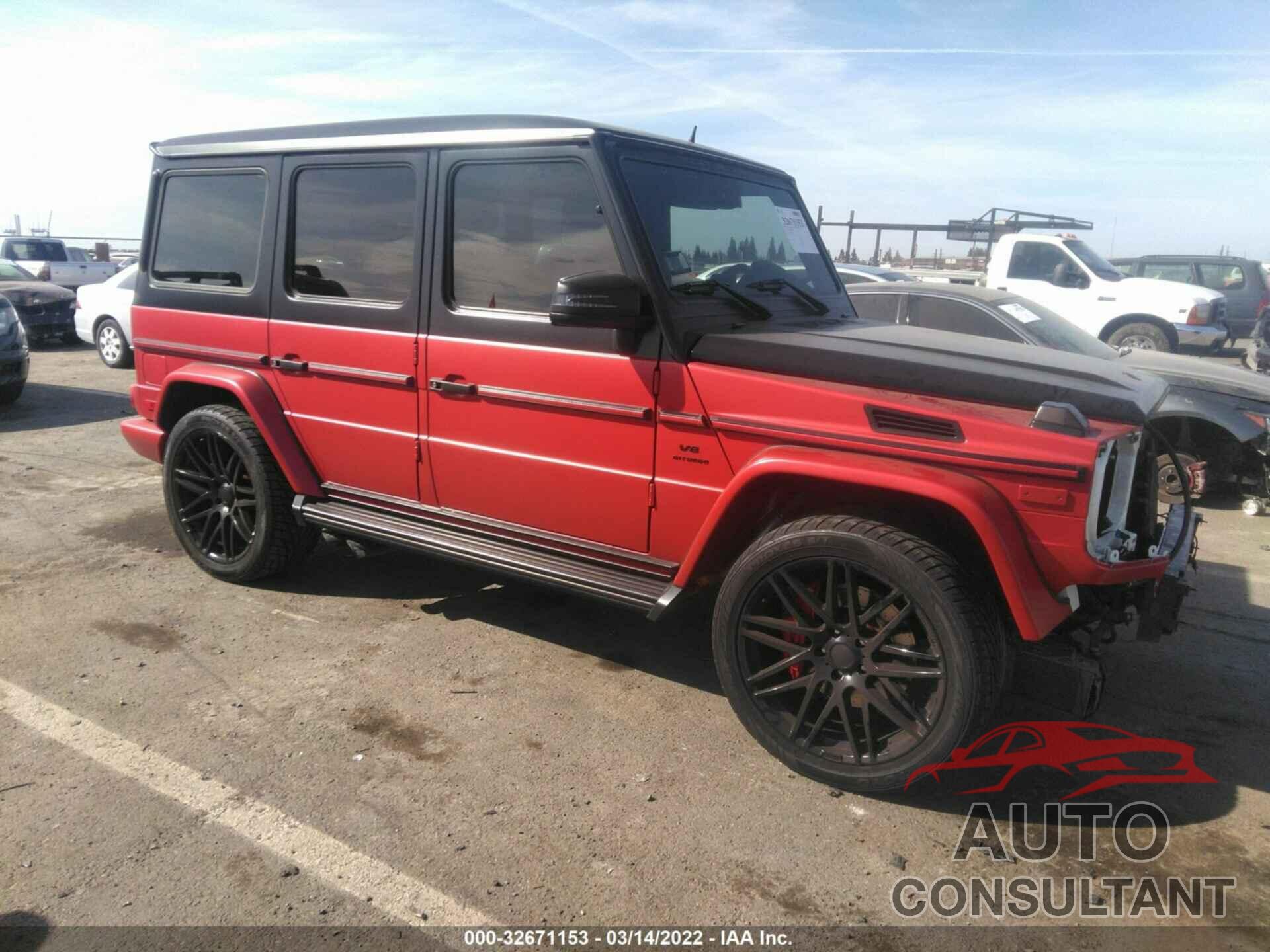 MERCEDES-BENZ G-CLASS 2016 - WDCYC7DF8GX253273