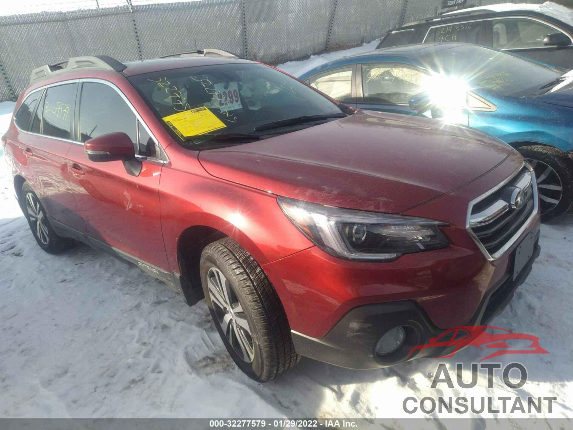 SUBARU OUTBACK 2019 - 4S4BSENC0K3231500