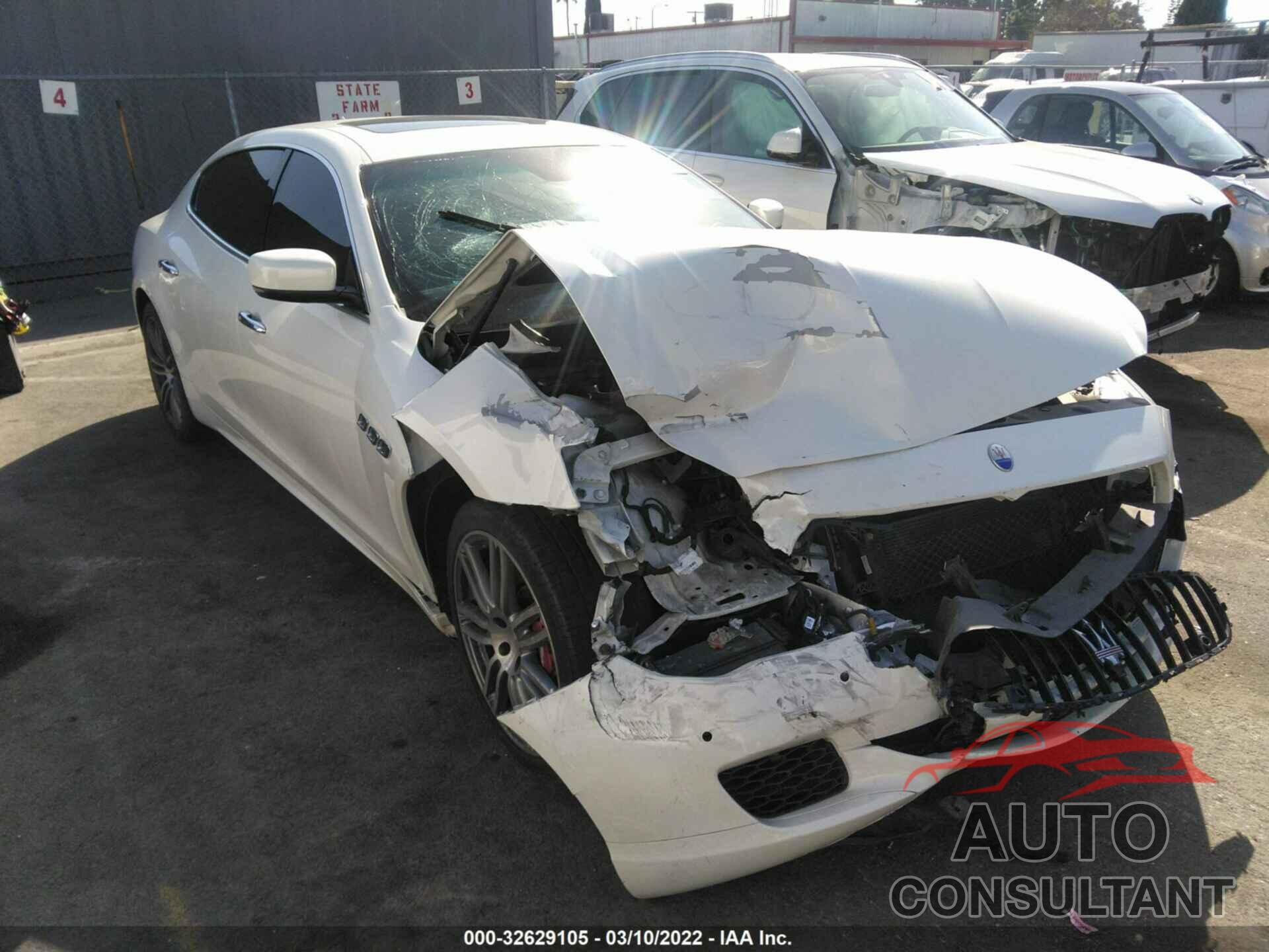 MASERATI QUATTROPORTE 2016 - ZAM56PPA2G1168024