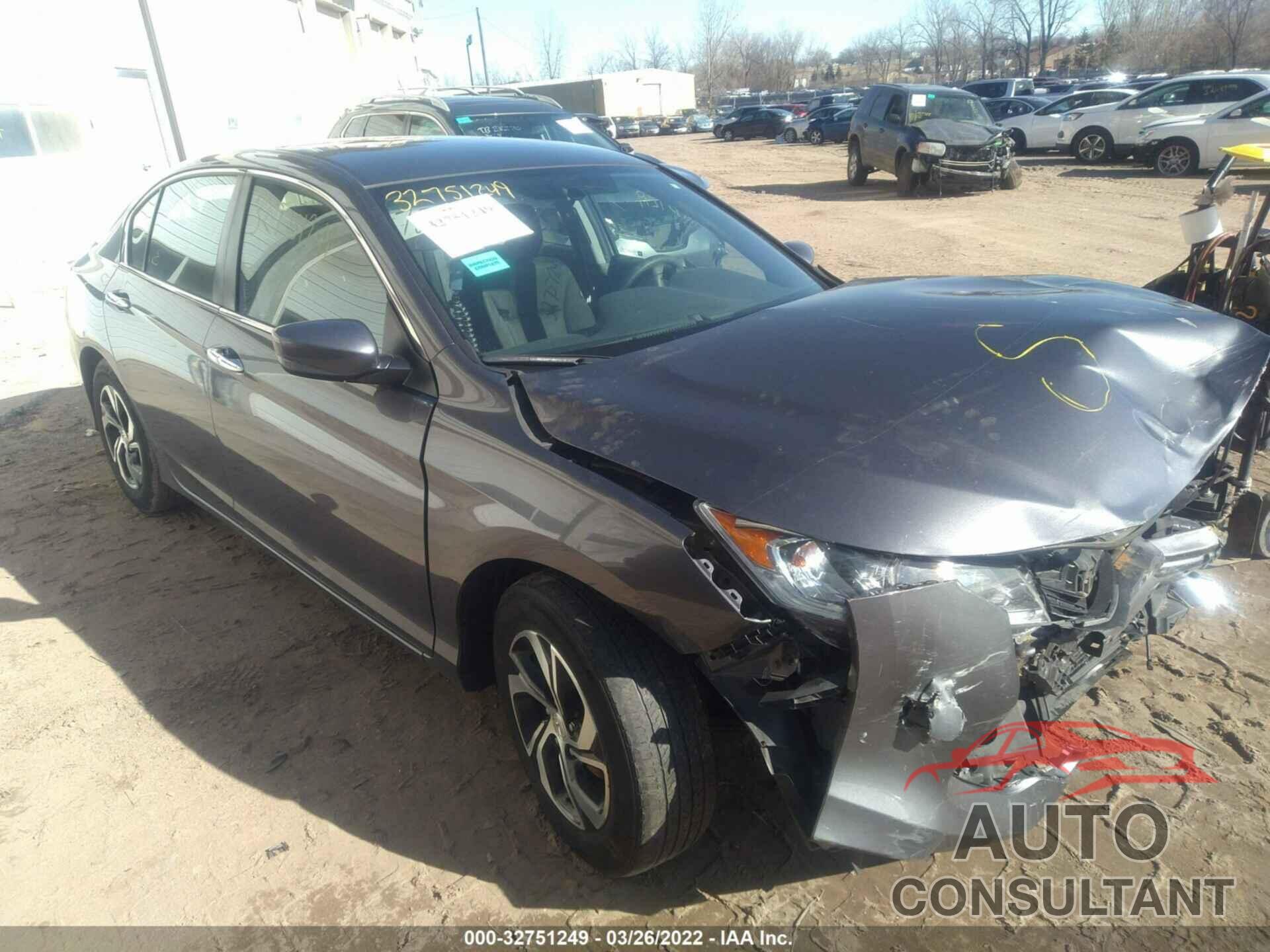 HONDA ACCORD SEDAN 2017 - 1HGCR2F38HA239416