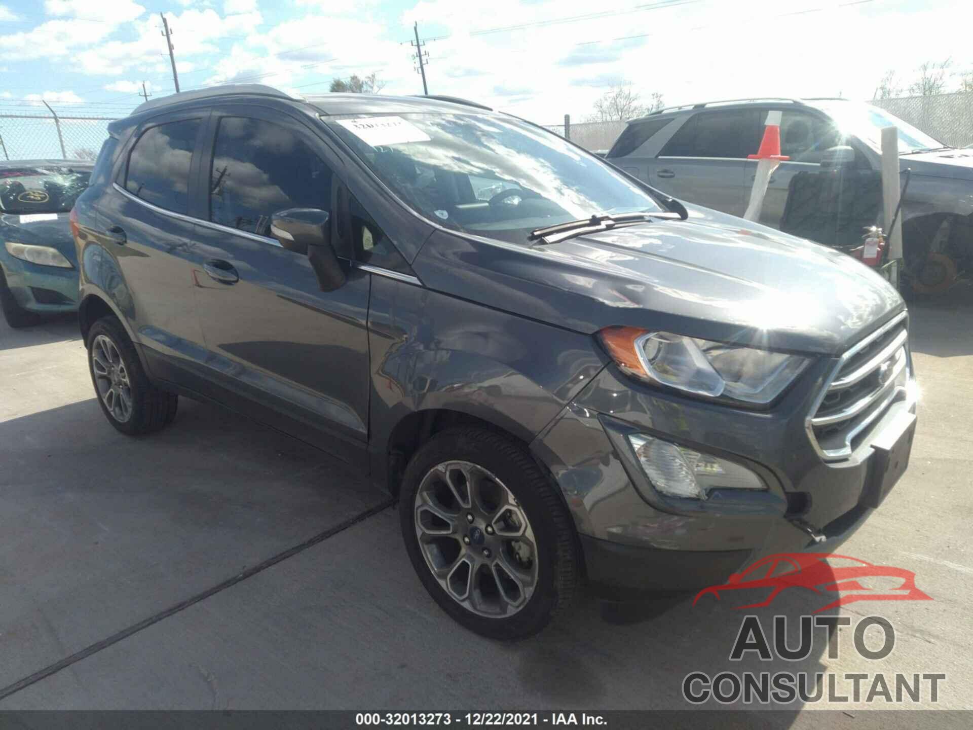 FORD ECOSPORT 2020 - MAJ6S3KLXLC362844