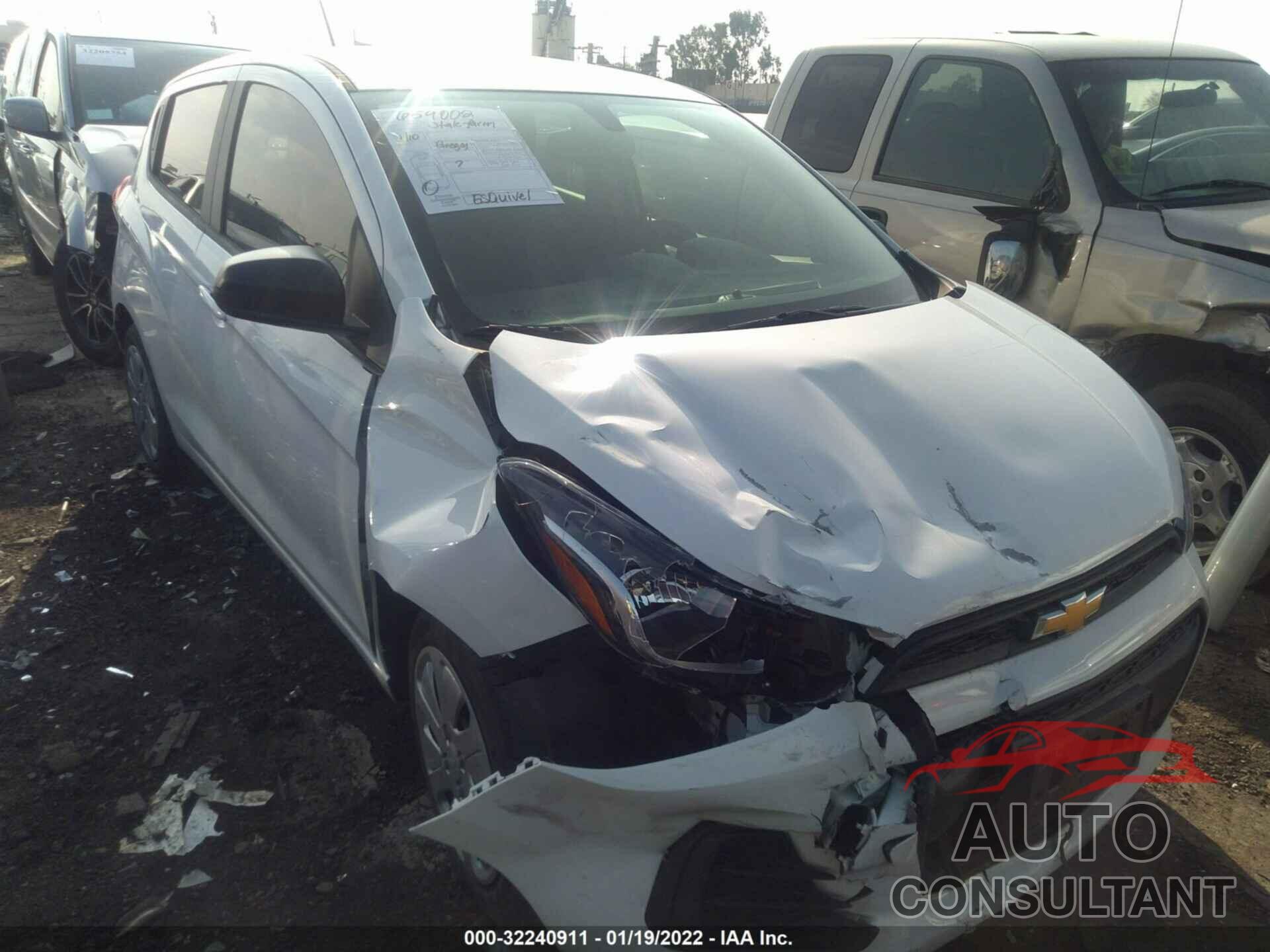 CHEVROLET SPARK 2018 - KL8CA6SA6JC475244