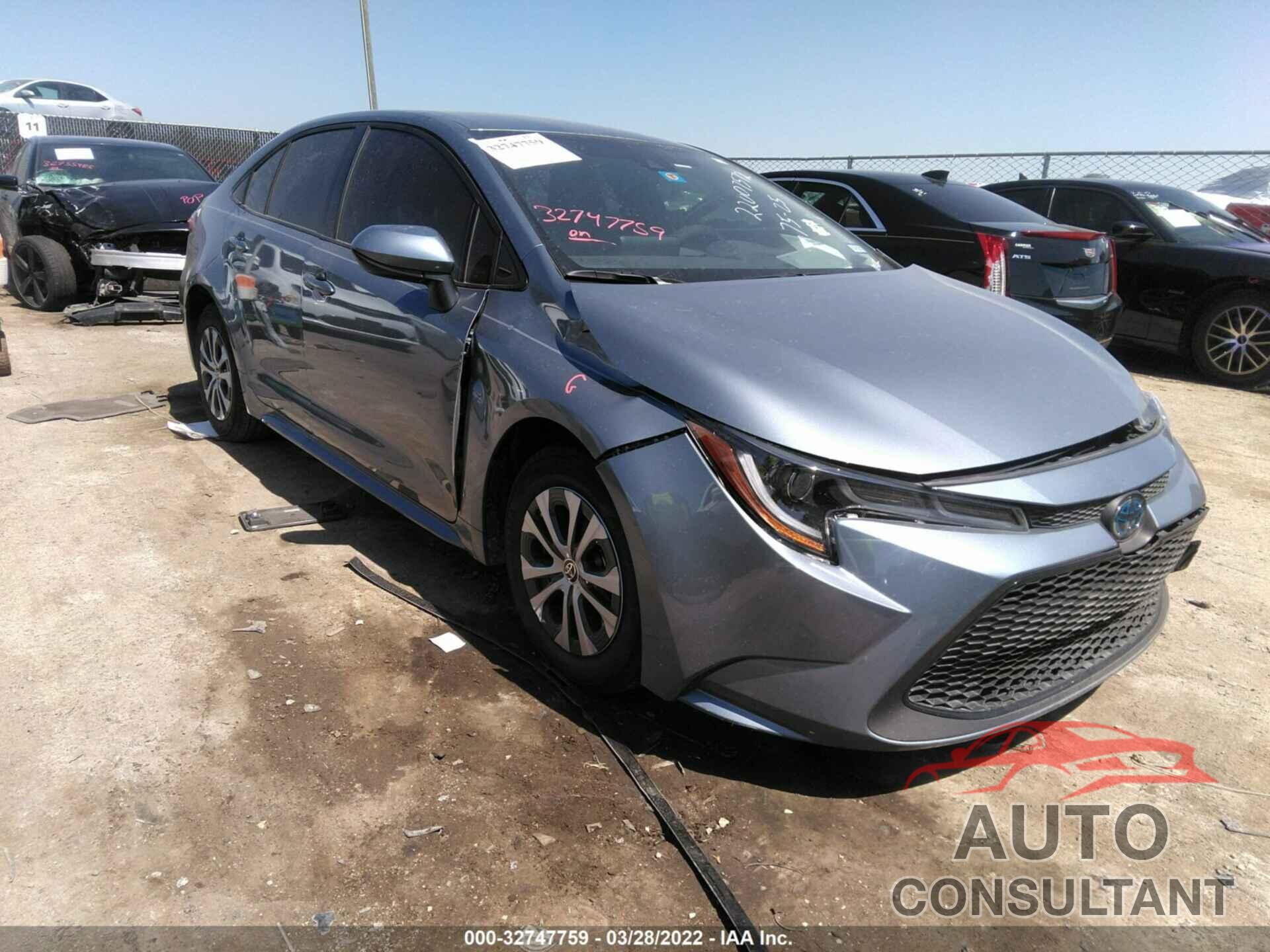 TOYOTA COROLLA 2022 - JTDEAMDE1NJ042999