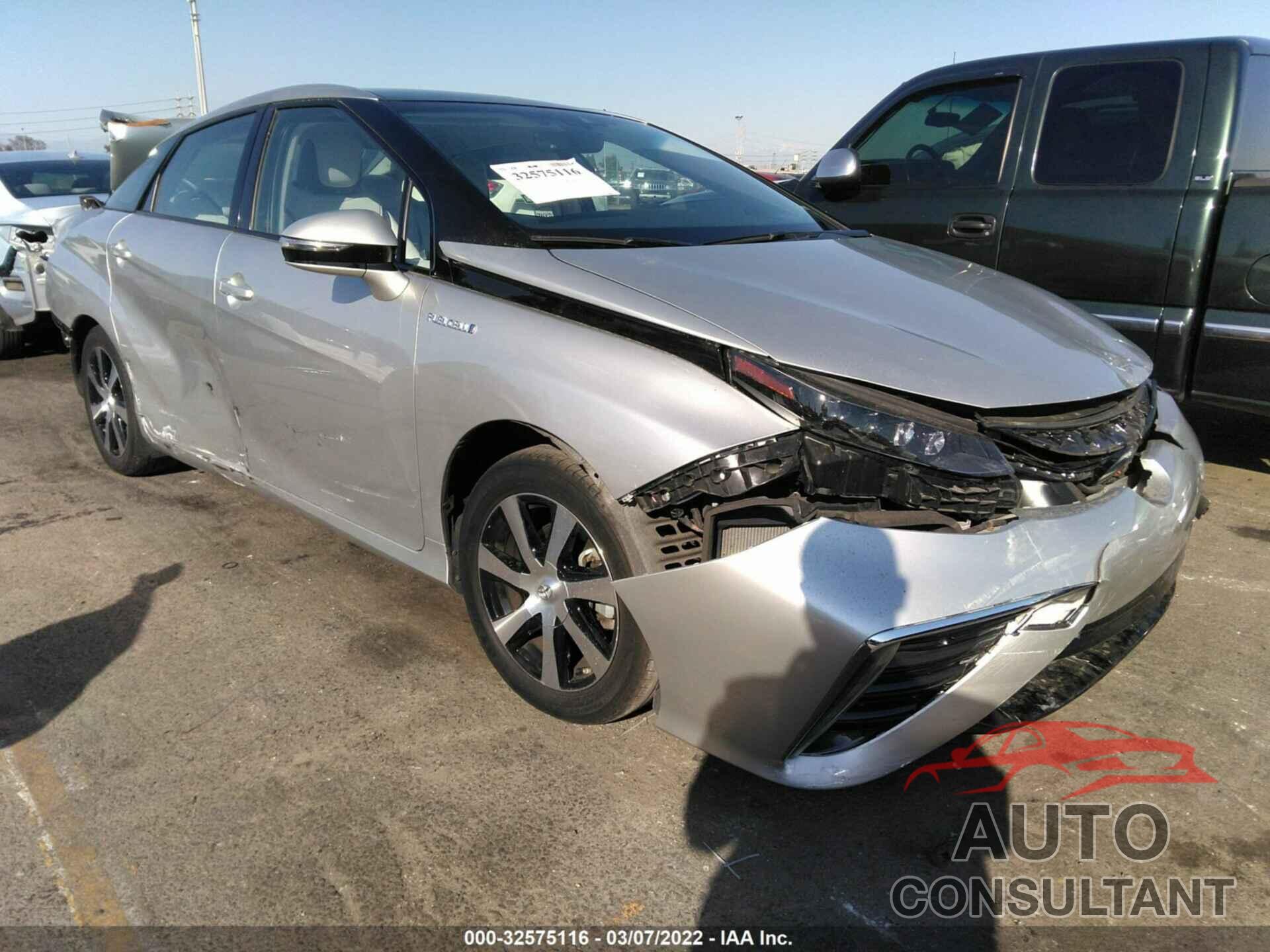 TOYOTA MIRAI 2018 - JTDBVRBD7JA005111