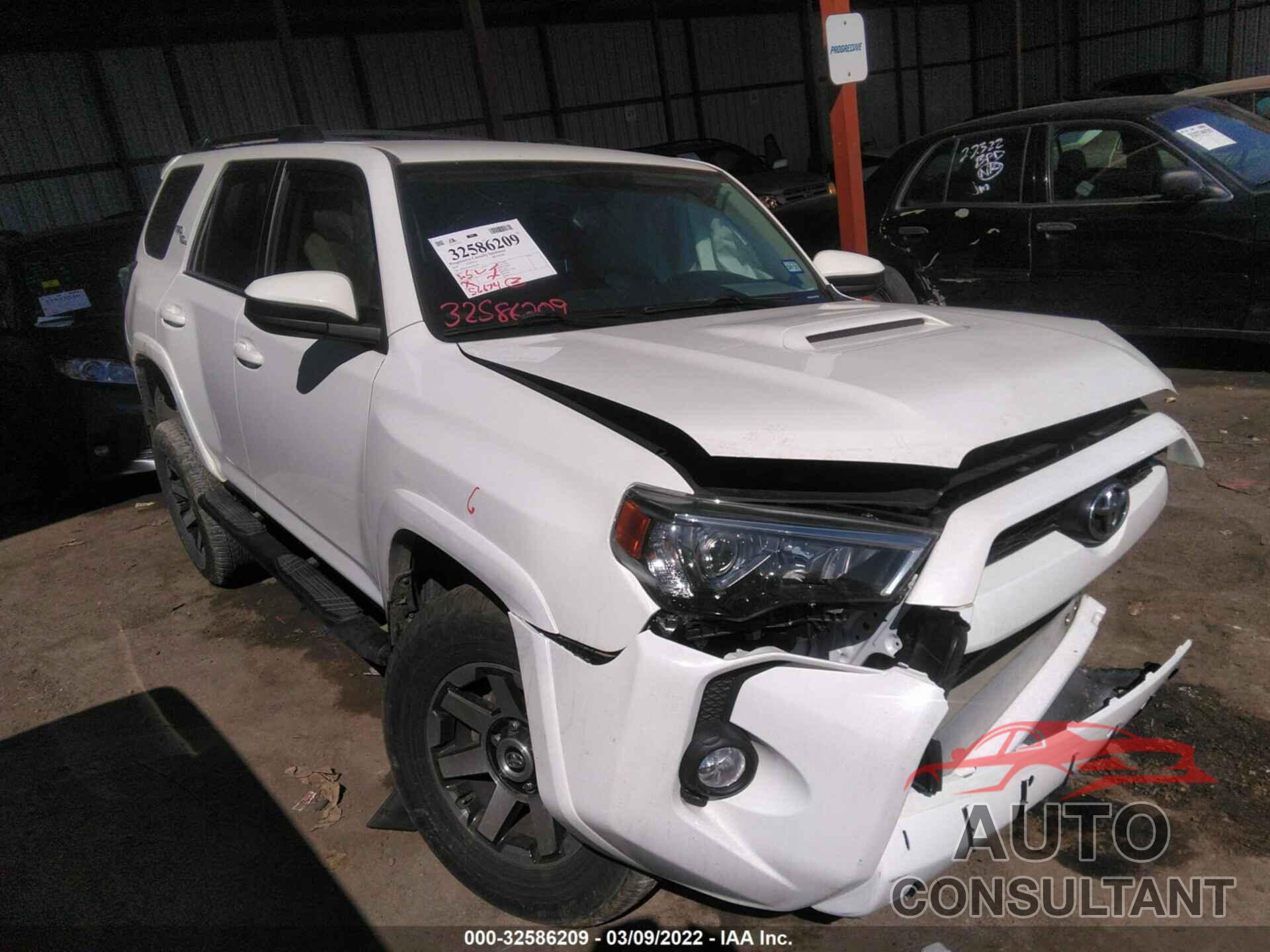 TOYOTA 4RUNNER 2019 - JTEBU5JR4K5663645