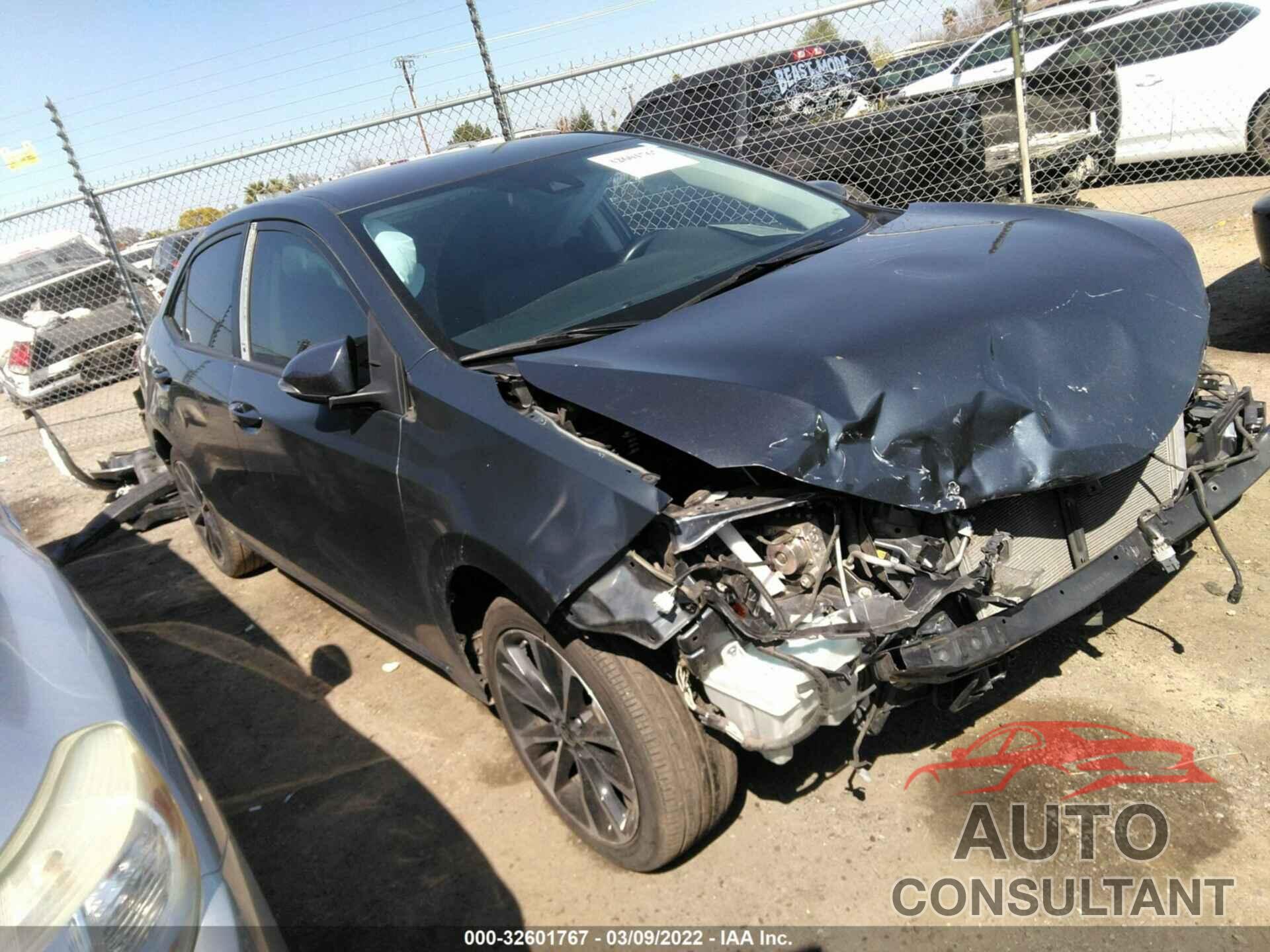 TOYOTA COROLLA 2019 - 2T1BURHE4KC150901