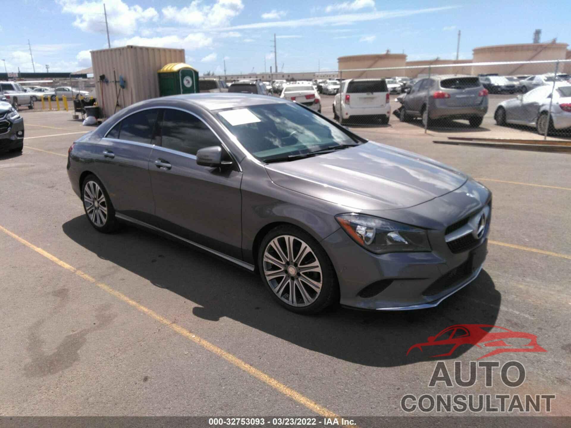 MERCEDES-BENZ CLA 2017 - WDDSJ4EB4HN434868