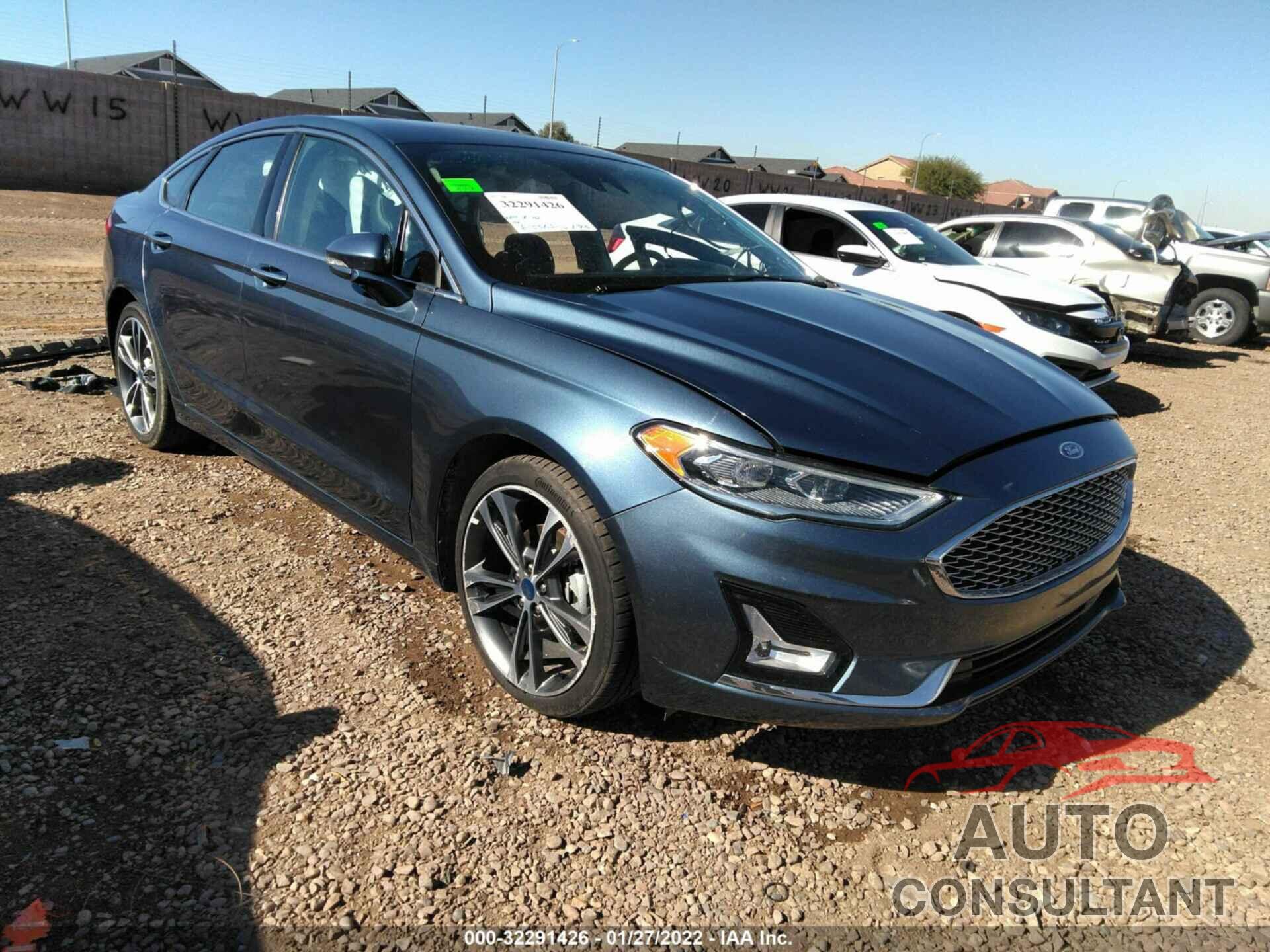 FORD FUSION 2019 - 3FA6P0D98KR260704
