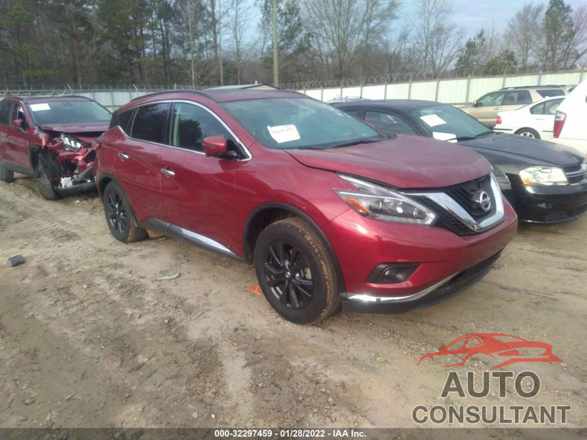 NISSAN MURANO 2018 - 5N1AZ2MH8JN178664