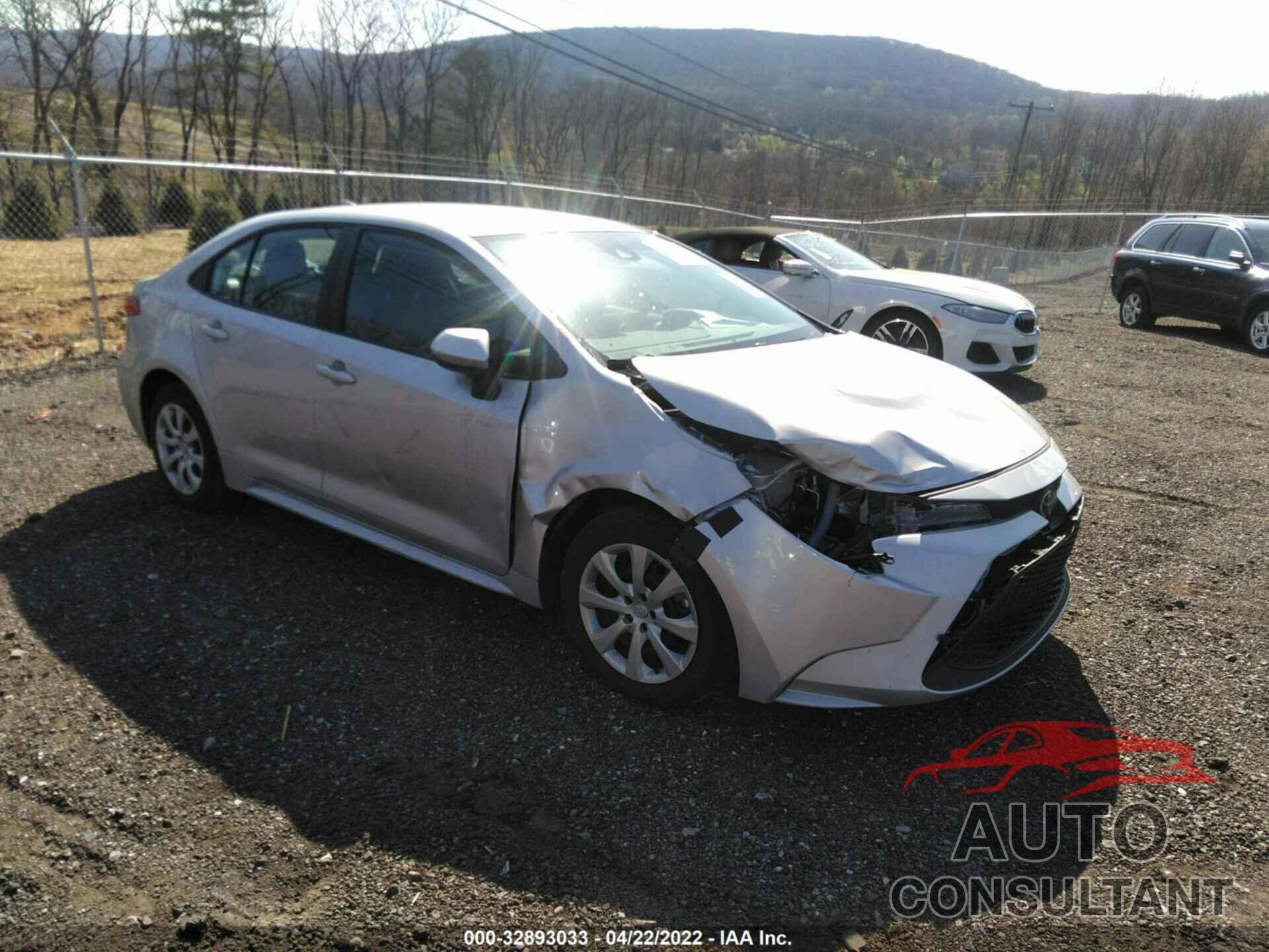 TOYOTA COROLLA 2020 - 5YFEPRAE0LP034448