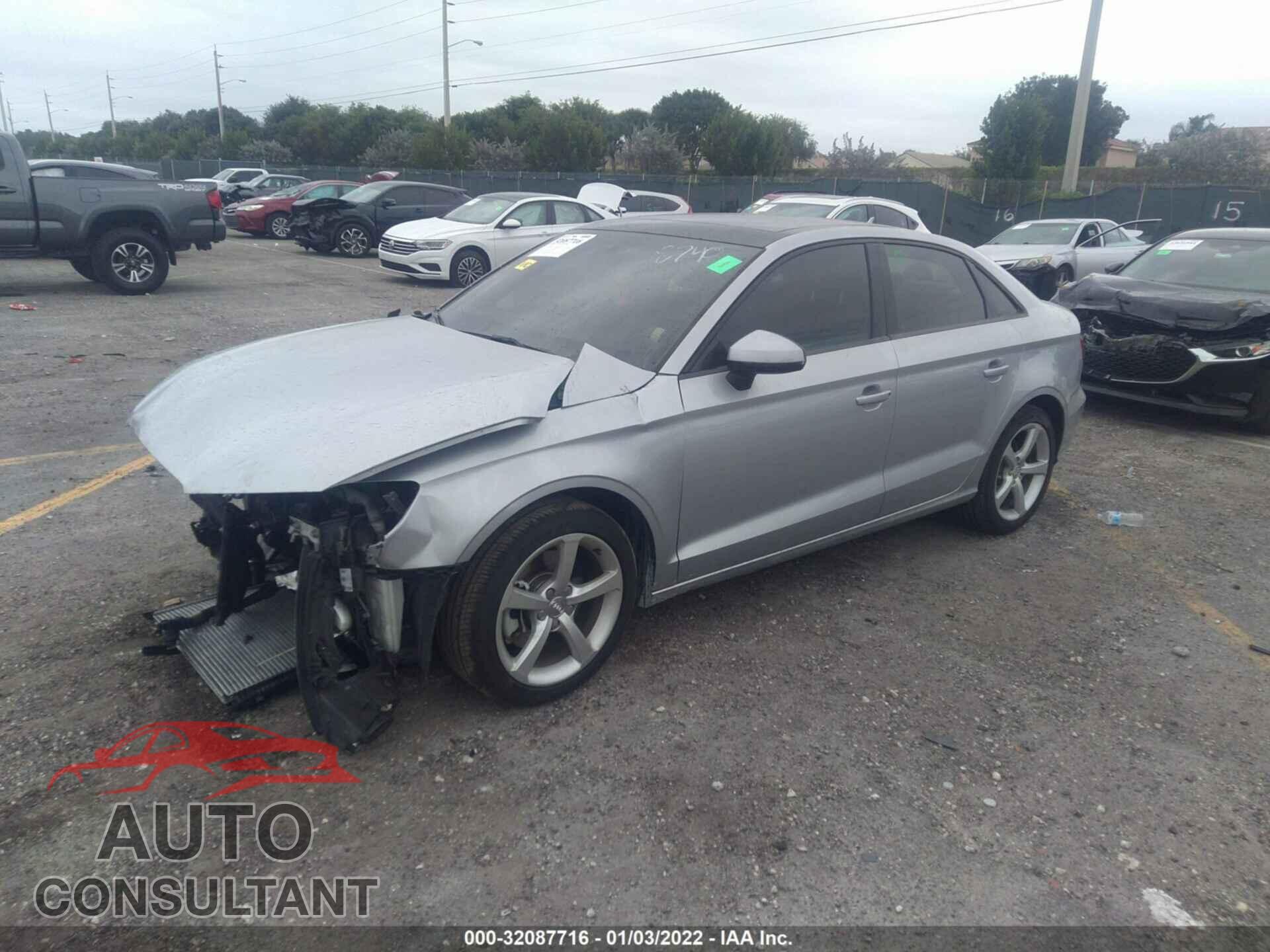 AUDI A3 2016 - WAUA7GFF7G1068740