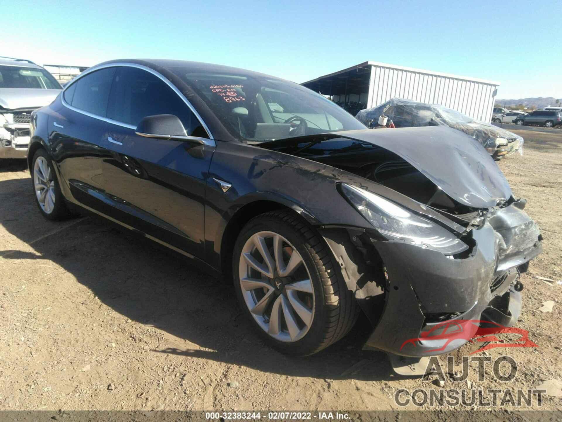 TESLA MODEL 3 2018 - 5YJ3E1EA5JF038963