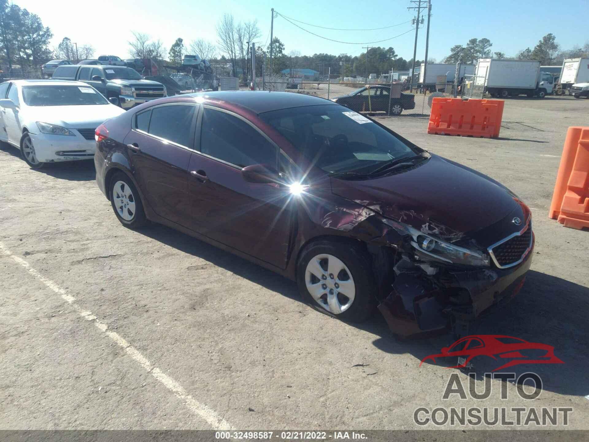 KIA FORTE 2017 - 3KPFK4A7XHE142477