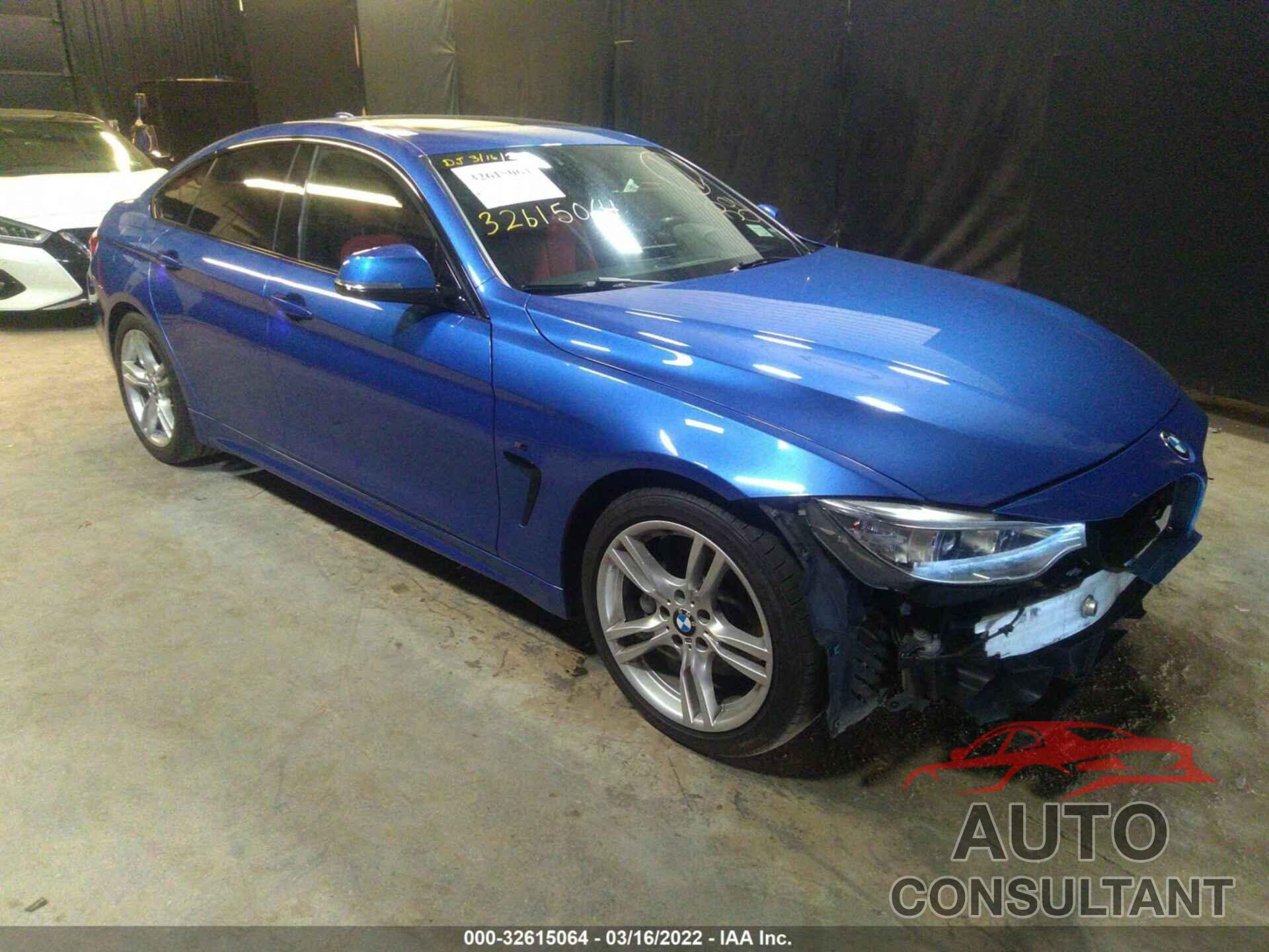 BMW 4 SERIES 2016 - WBA4B1C58GG242901