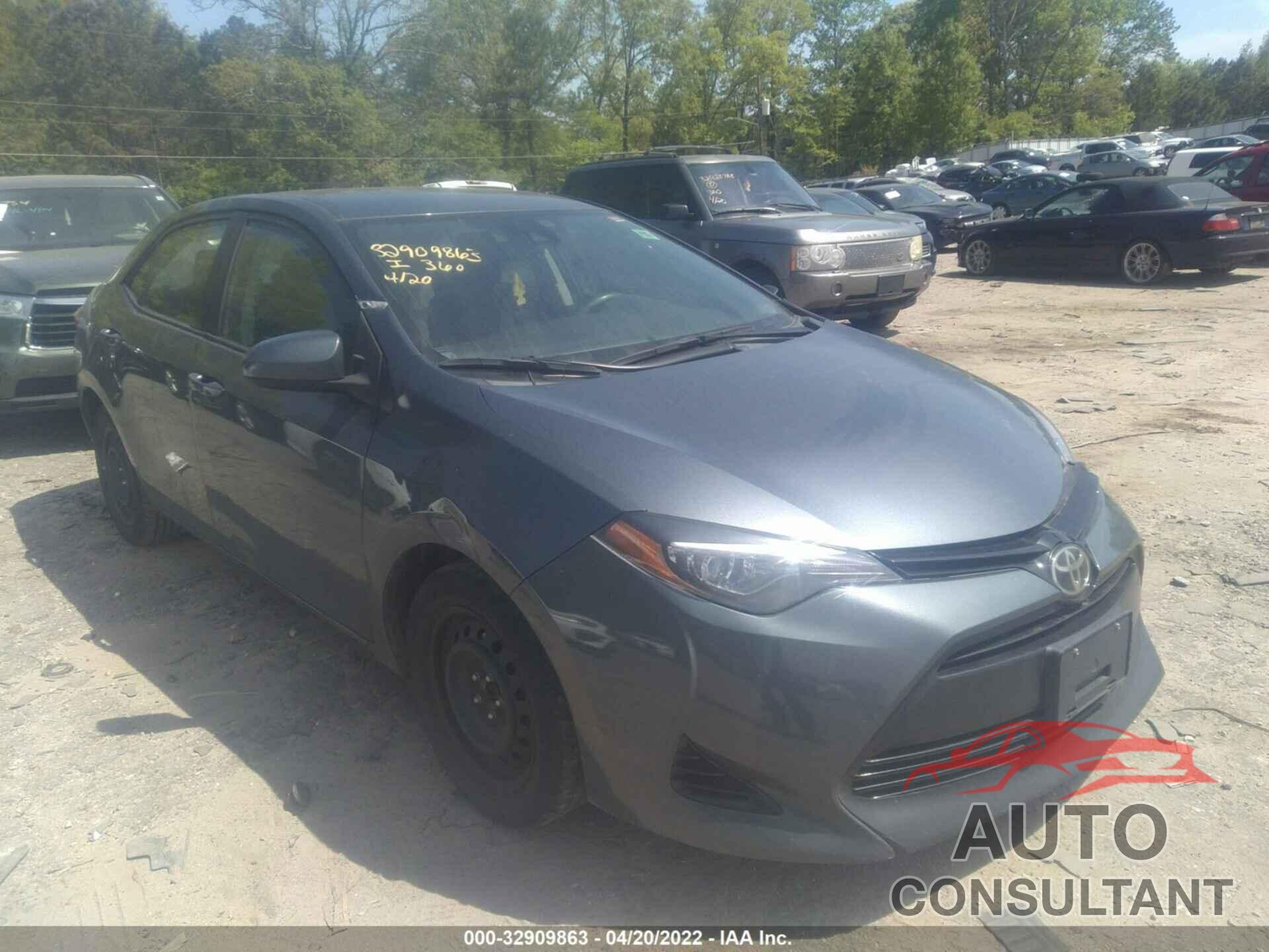 TOYOTA COROLLA 2017 - 2T1BURHE1HC928161
