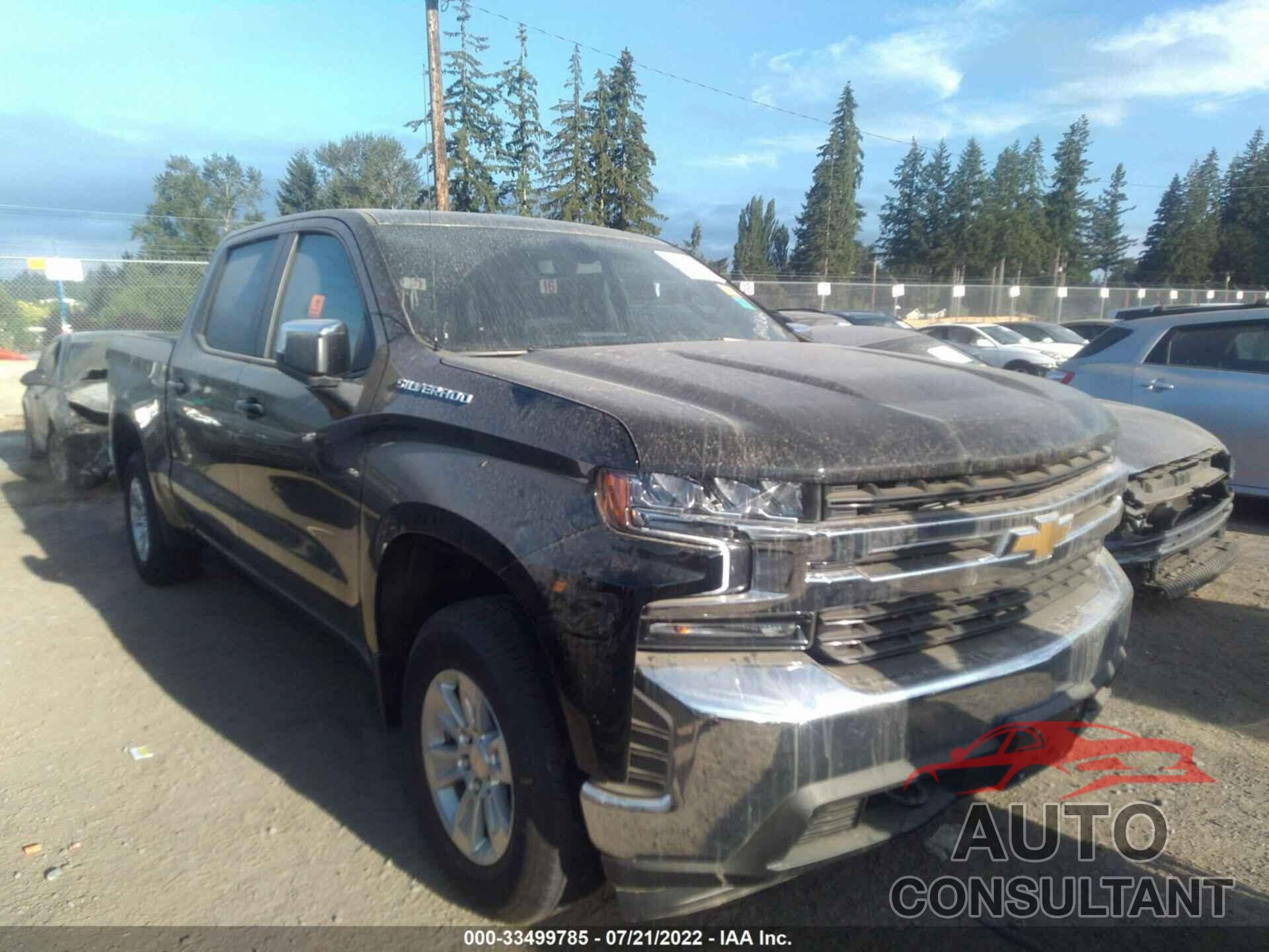 CHEVROLET SILVERADO 1500 2021 - 3GCUYDEDXMG347365