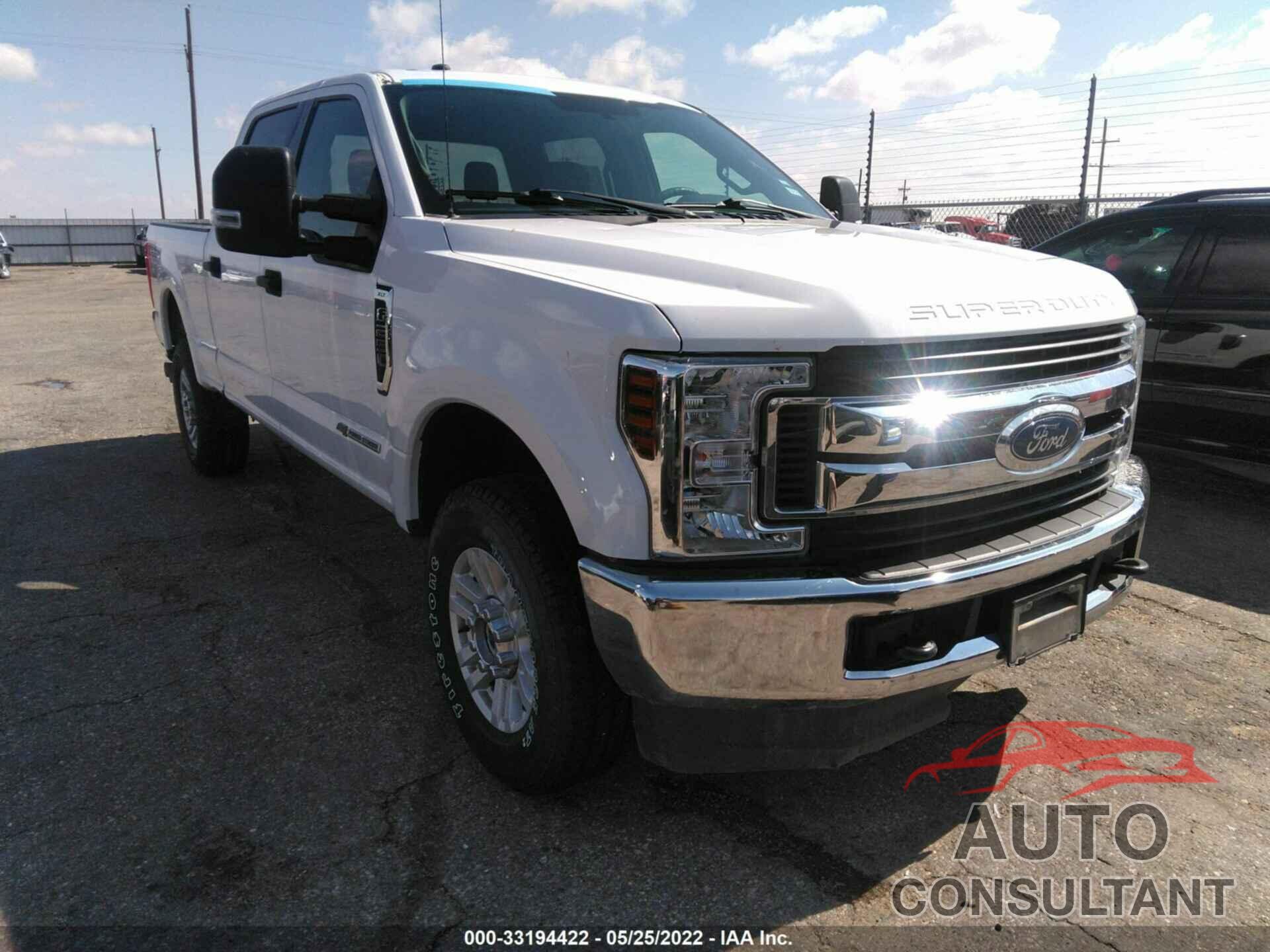 FORD SUPER DUTY F-250 SRW 2019 - 1FT7W2BT1KEG47383