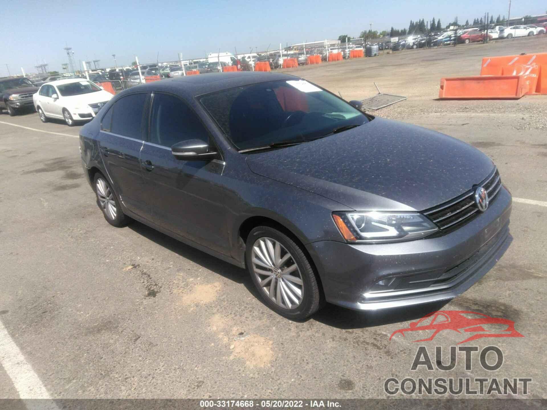 VOLKSWAGEN JETTA SEDAN 2016 - 3VWL17AJ2GM254095