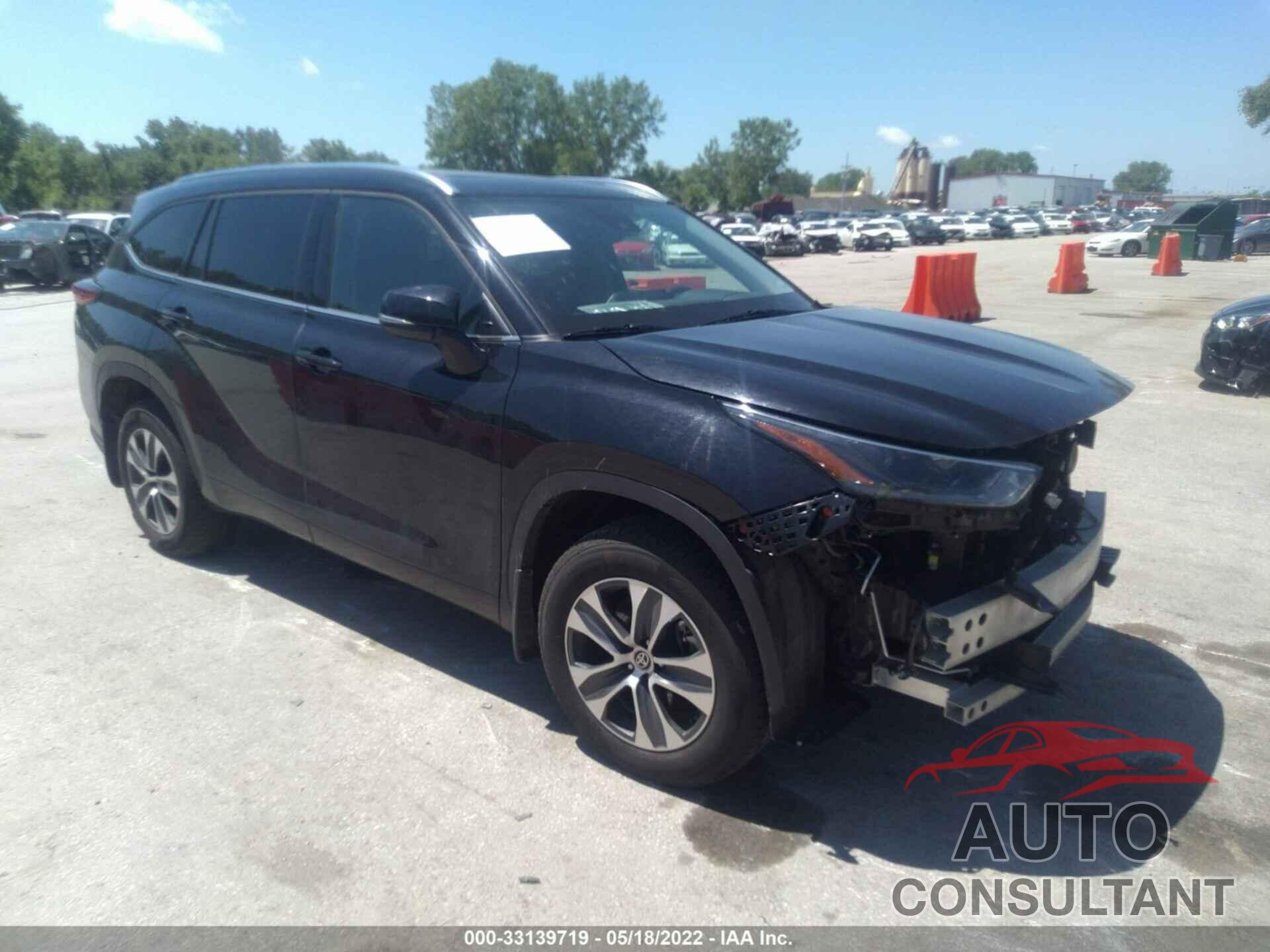 TOYOTA HIGHLANDER 2021 - 5TDGZRBH8MS059117
