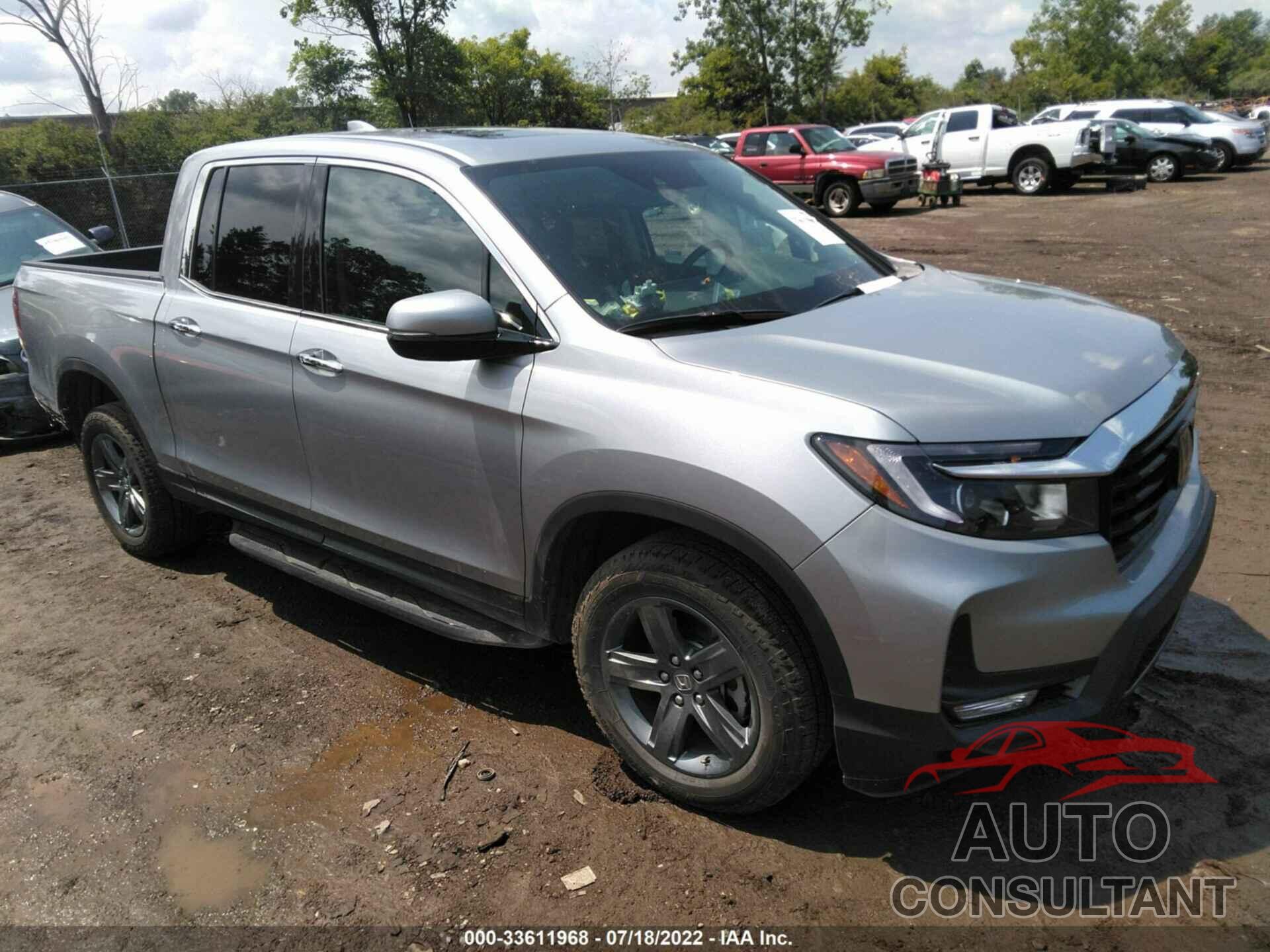 HONDA RIDGELINE 2022 - 5FPYK3F71NB017053