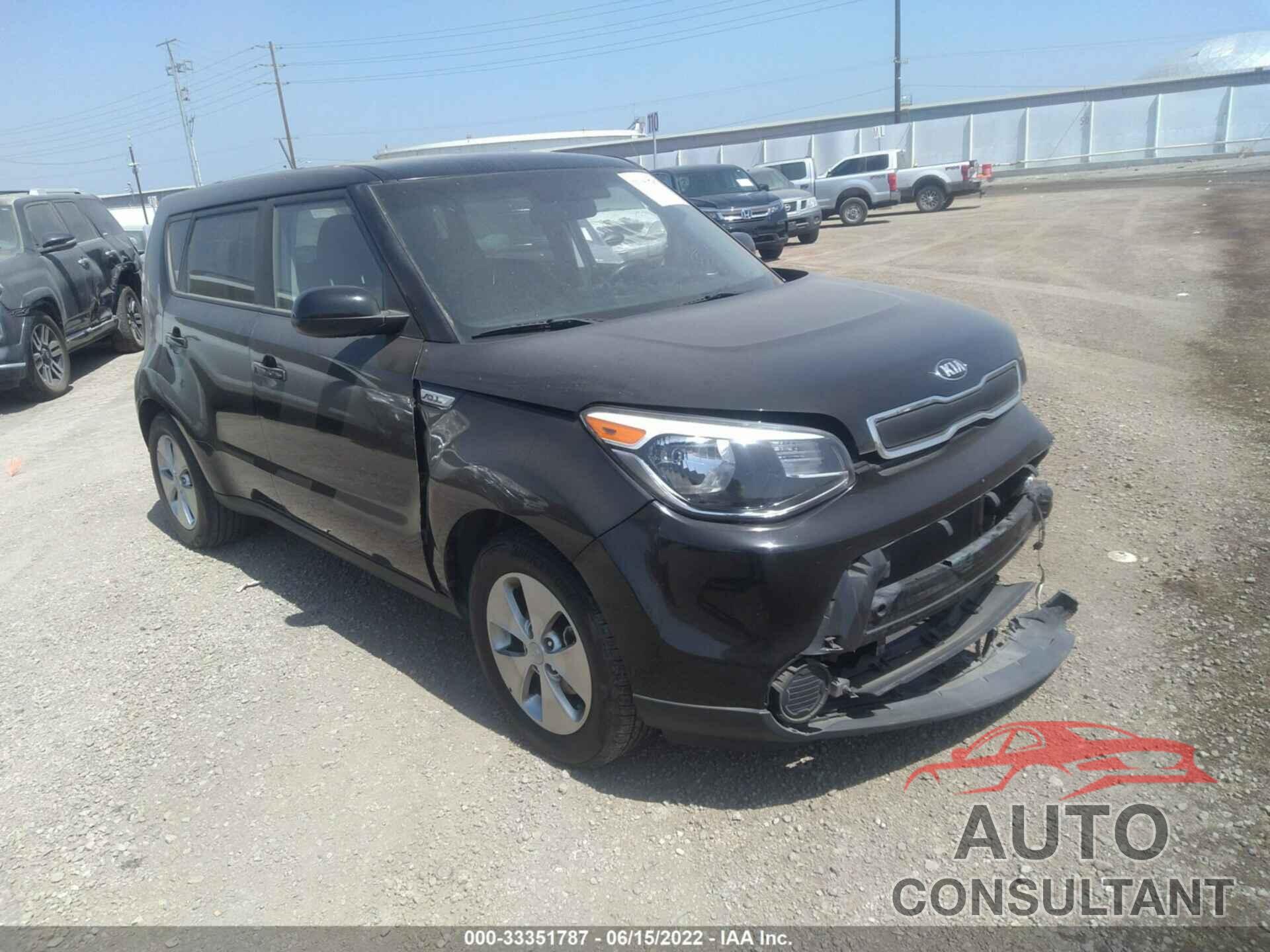 KIA SOUL 2016 - KNDJN2A26G7280915