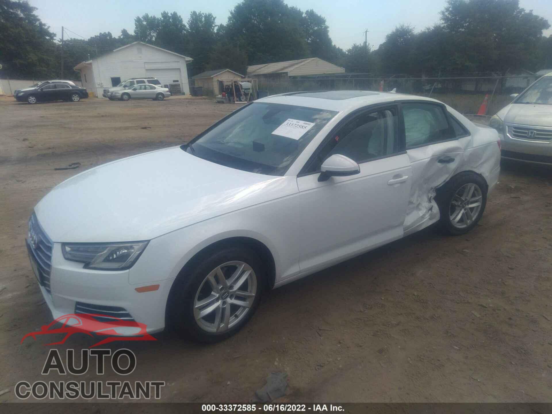 AUDI A4 2017 - WAUGMAF49HN049020