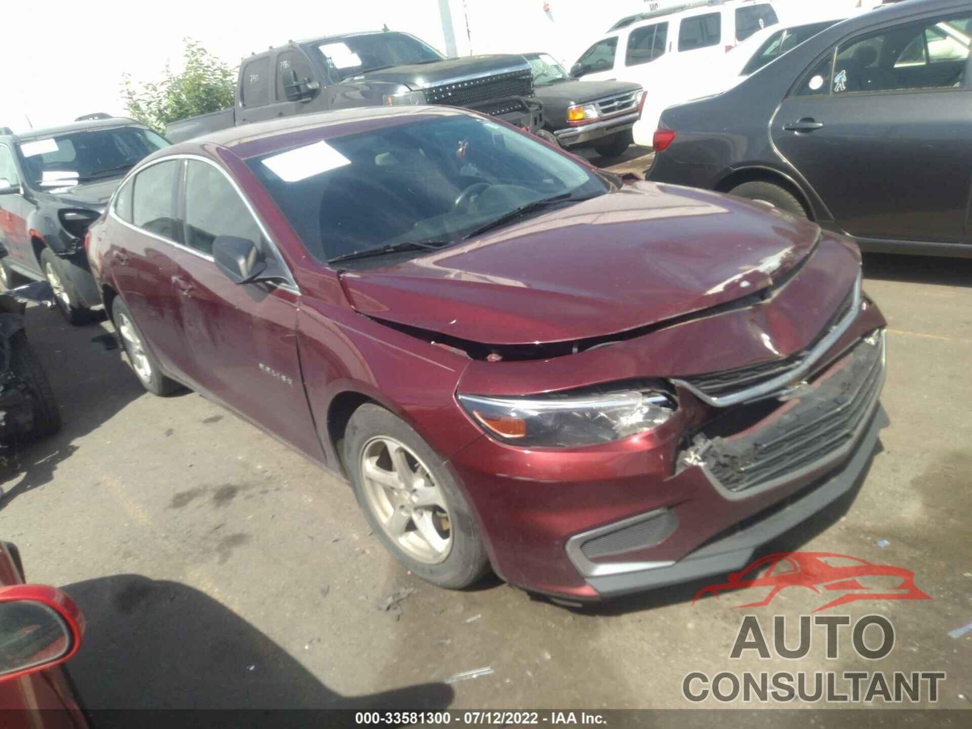 CHEVROLET MALIBU 2016 - 1G1ZB5ST5GF299121