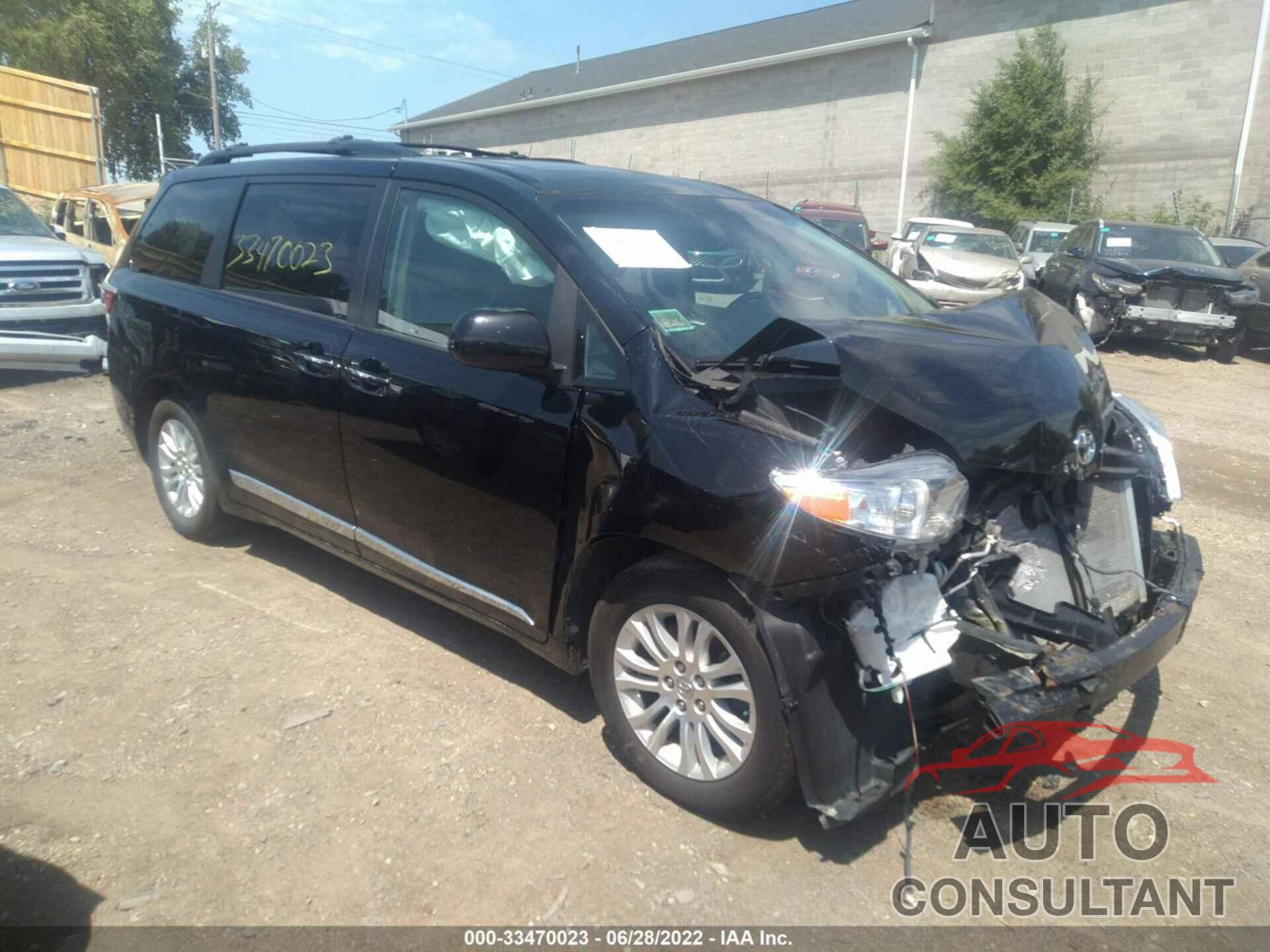 TOYOTA SIENNA 2016 - 5TDYK3DCXGS698059