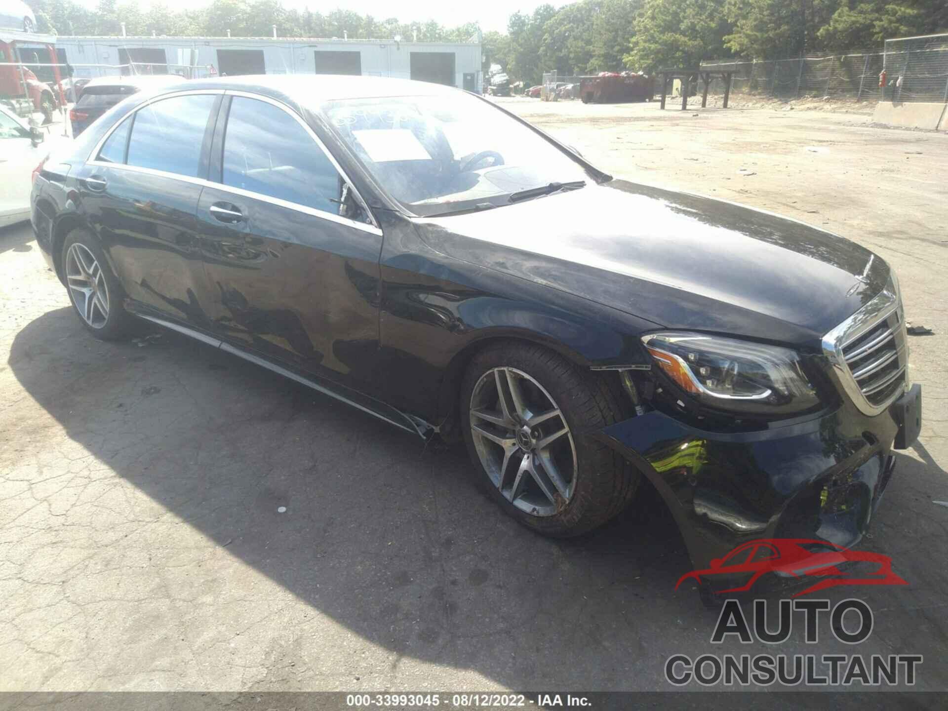 MERCEDES-BENZ S-CLASS 2019 - WDDUG6EBXKA466144