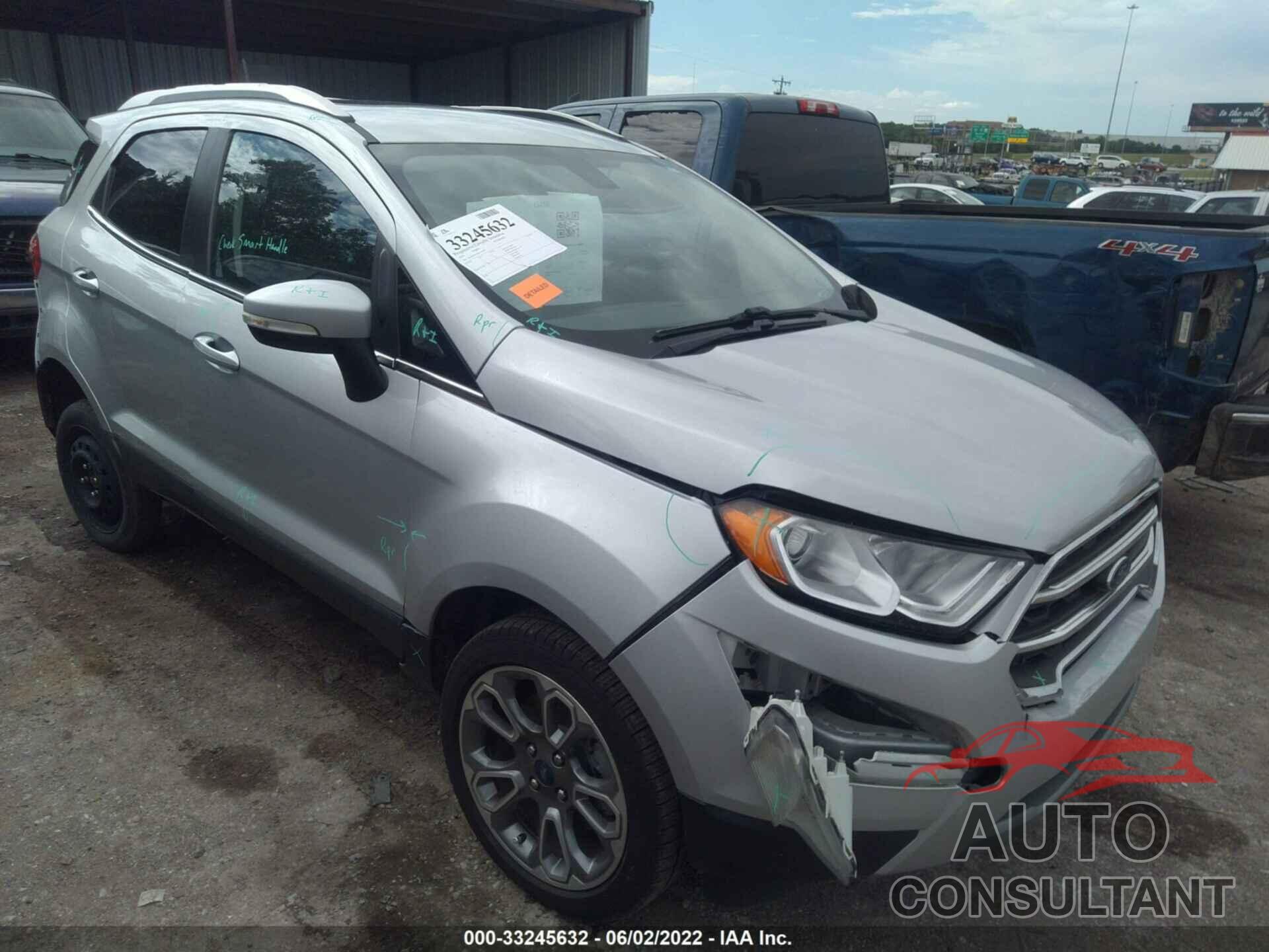 FORD ECOSPORT 2019 - MAJ6S3KL0KC253100