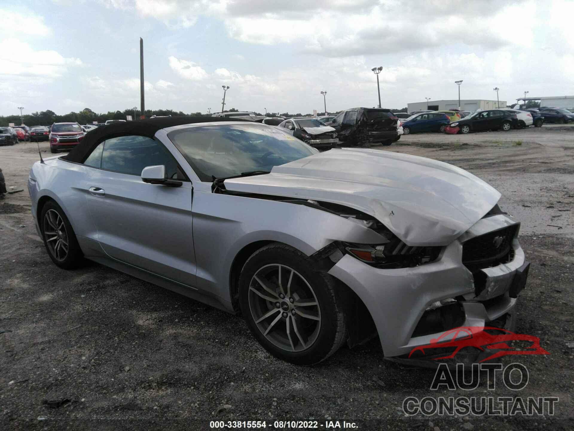 FORD MUSTANG 2017 - 1FATP8UH0H5218287