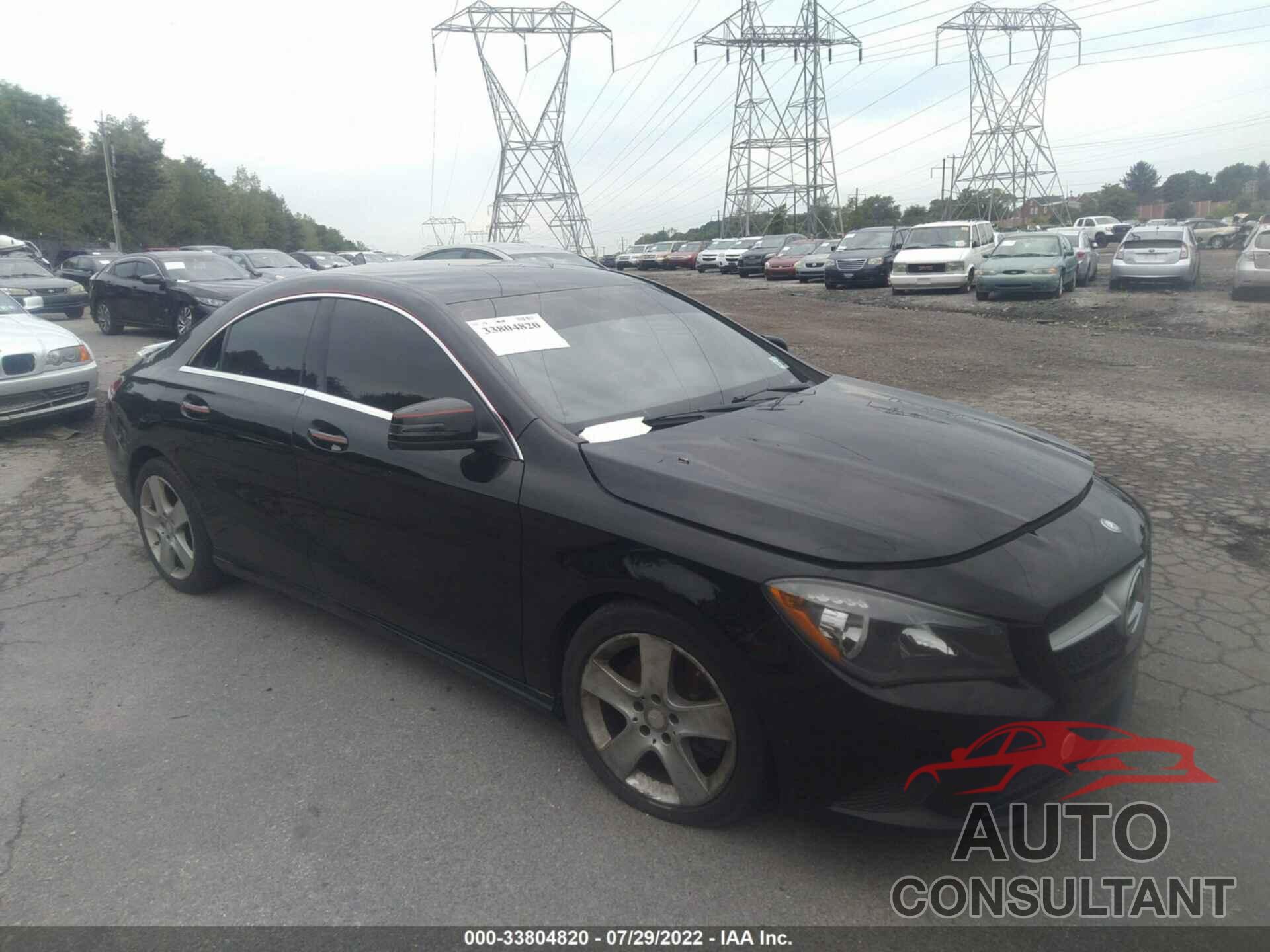 MERCEDES-BENZ CLA 2016 - WDDSJ4EB8GN355010