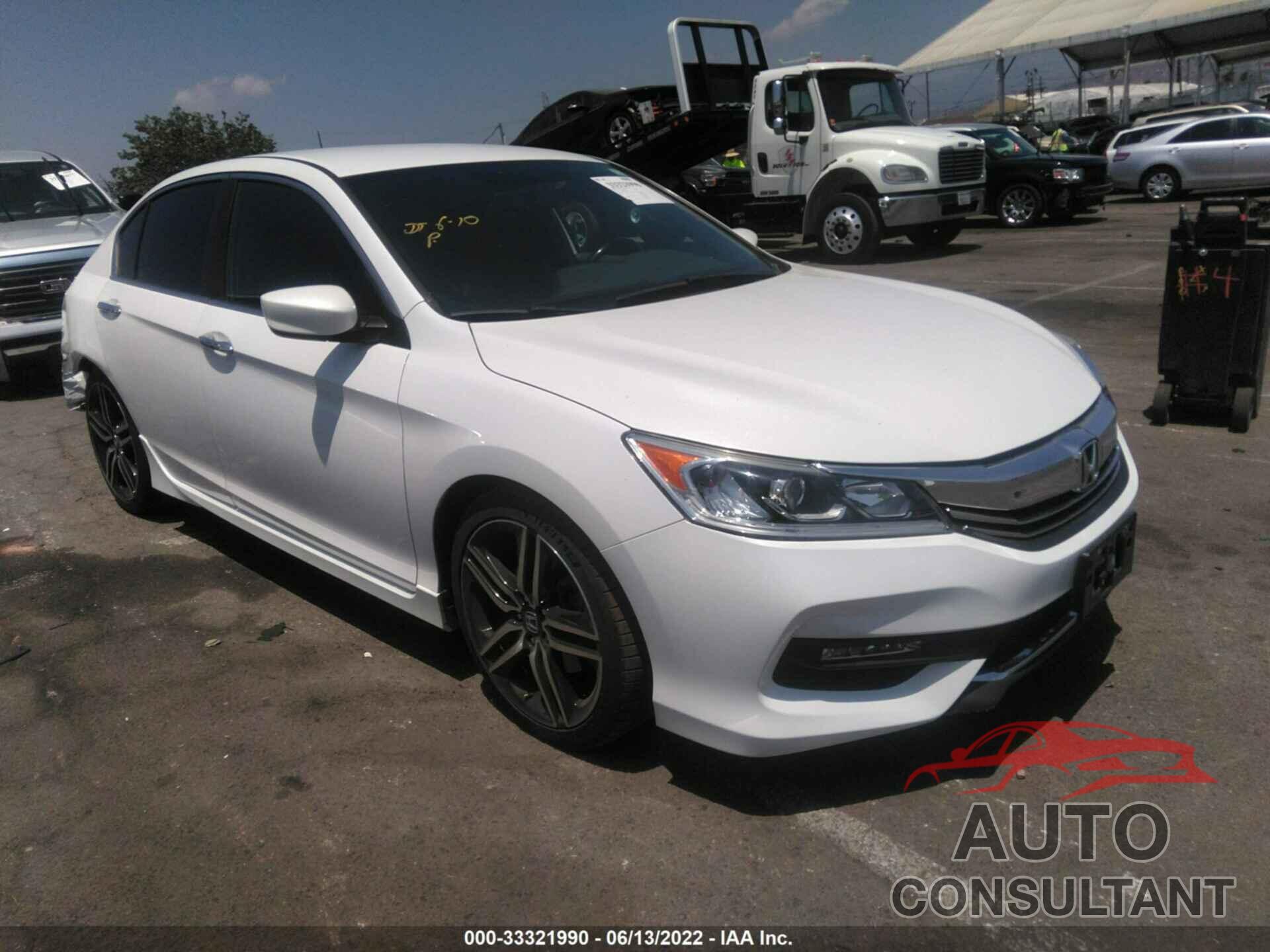 HONDA ACCORD SEDAN 2016 - 1HGCR2F57GA206584