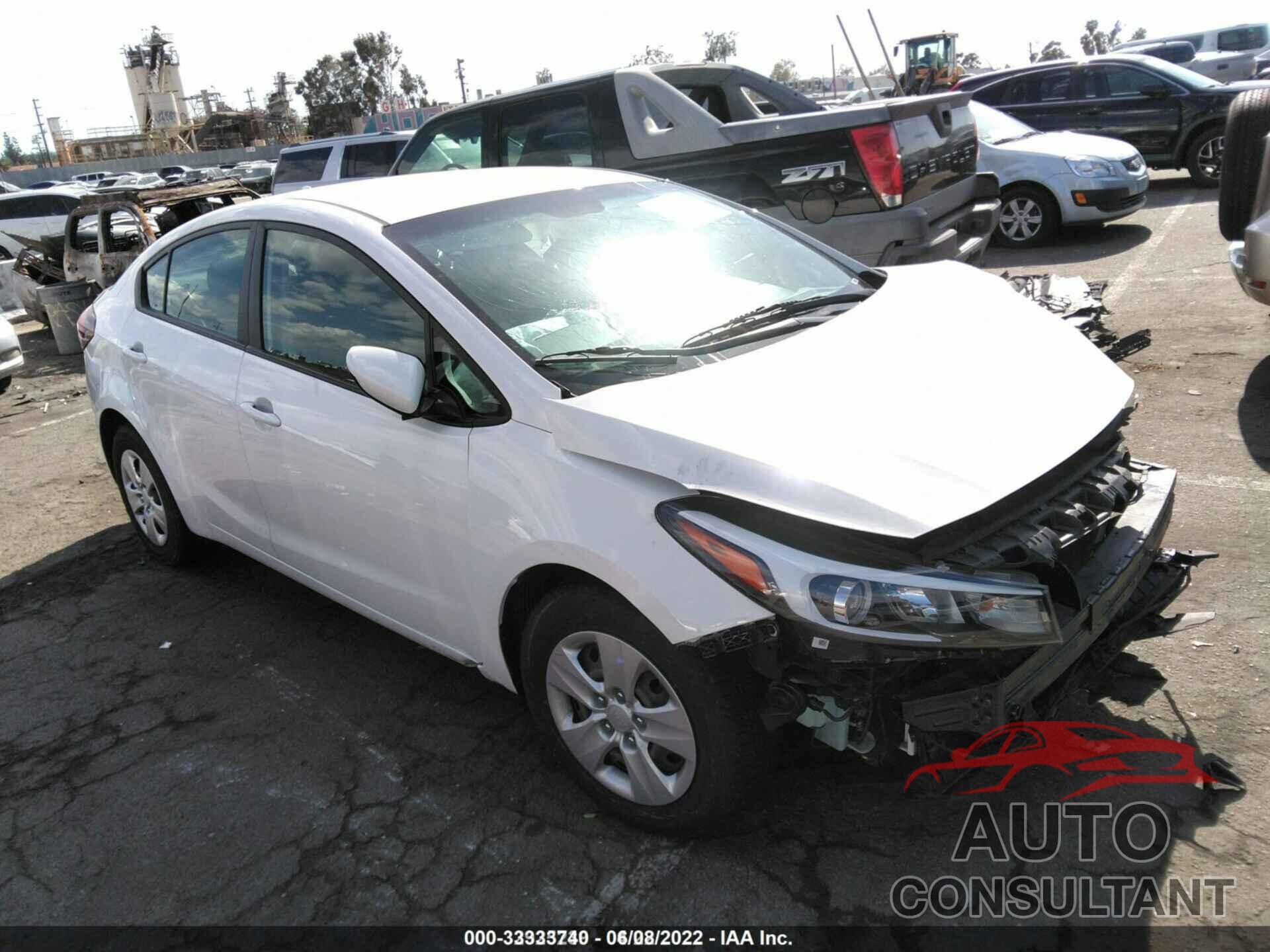 KIA FORTE 2017 - 3KPFK4A76HE103501