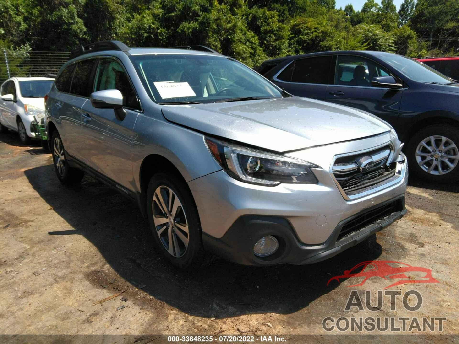 SUBARU OUTBACK 2019 - 4S4BSANC9K3337727