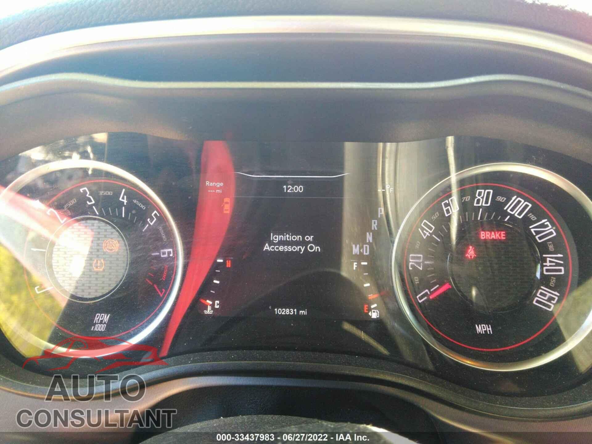 DODGE CHALLENGER 2019 - 2C3CDZAG2KH652249