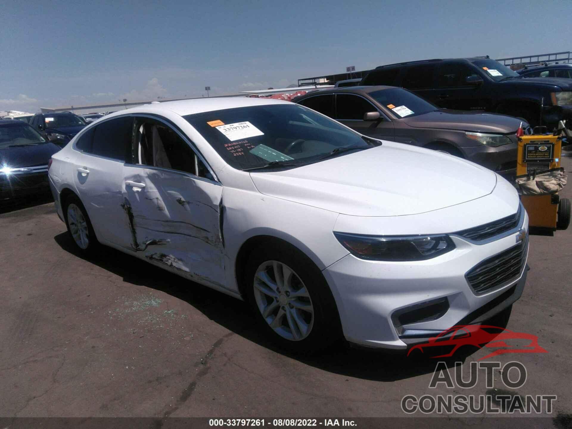 CHEVROLET MALIBU 2017 - 1G1ZE5ST9HF162384