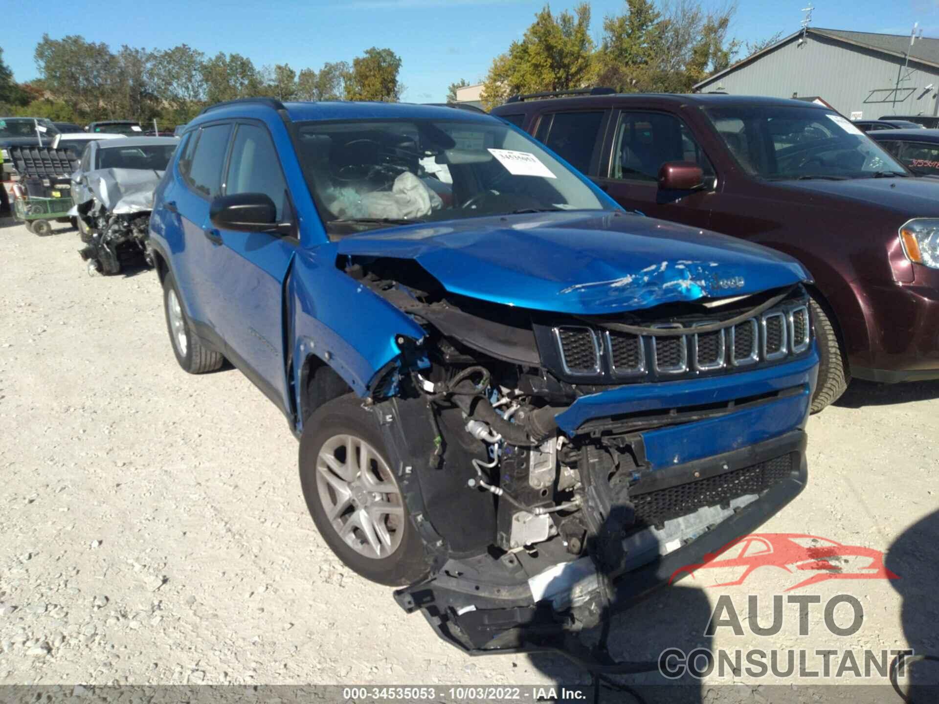 JEEP COMPASS 2017 - 3C4NJDAB5HT656378