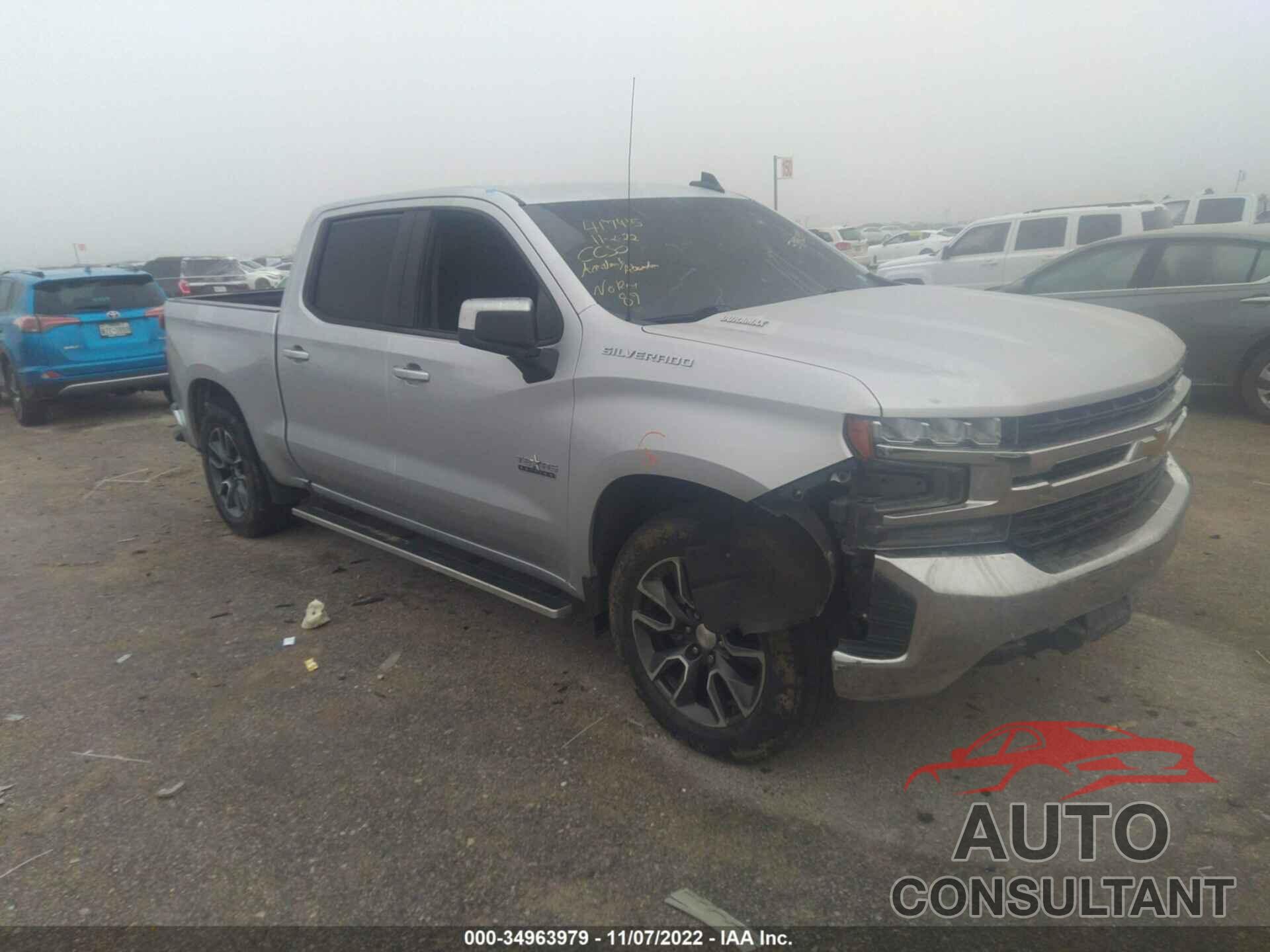 CHEVROLET SILVERADO 1500 2020 - 3GCPWCETXLG388890