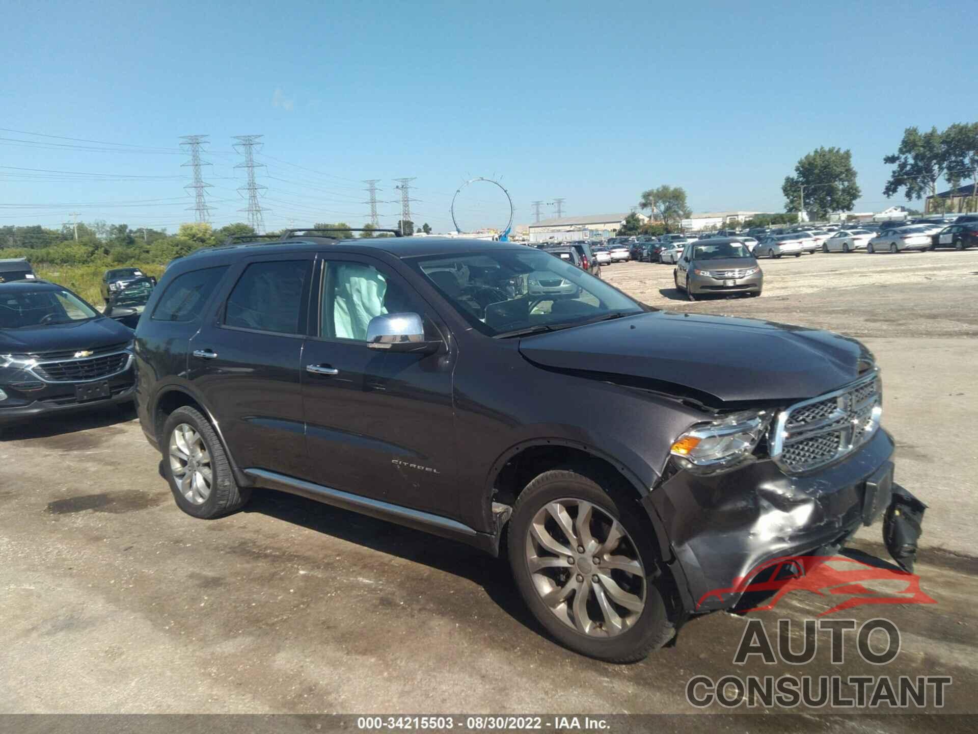 DODGE DURANGO 2017 - 1C4SDJET8HC753291