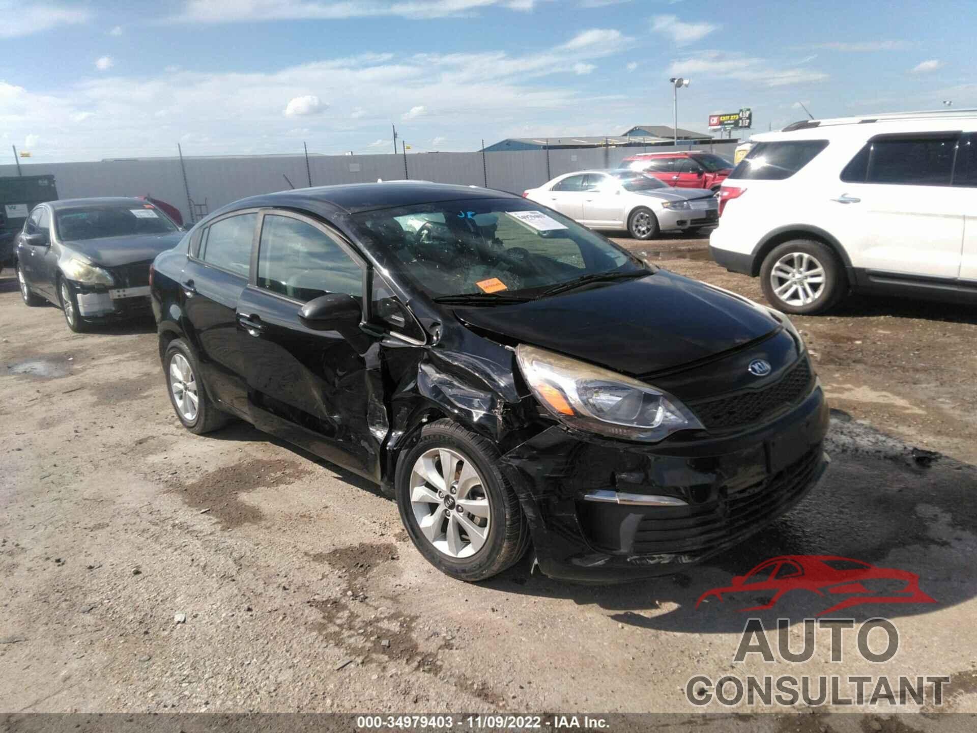 KIA RIO 2017 - KNADM4A38H6062824