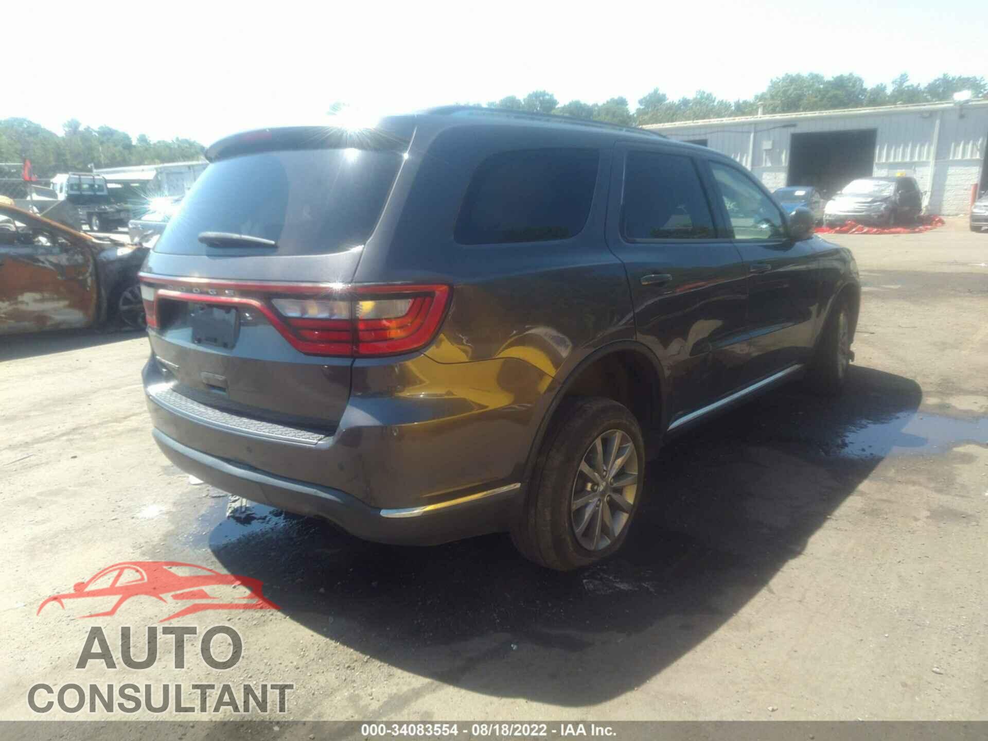 DODGE DURANGO 2018 - 1C4RDJAG7JC112470