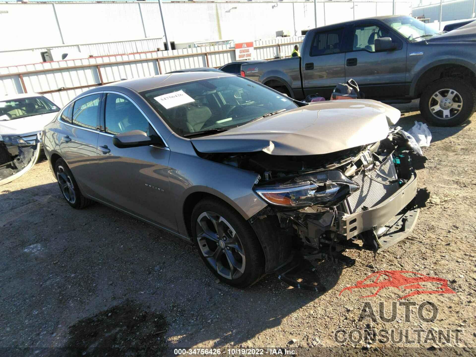 CHEVROLET MALIBU 2022 - 1G1ZD5ST0NF128509
