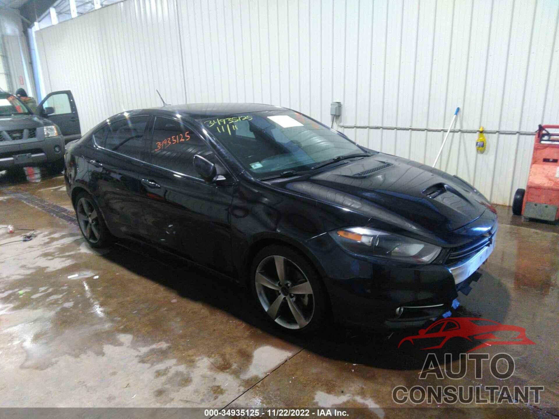 DODGE DART 2016 - 1C3CDFEB3GD584884