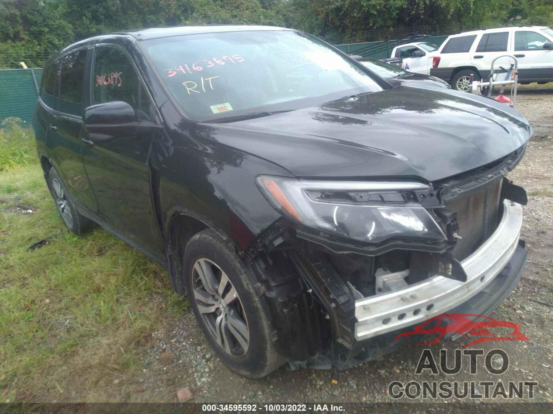HONDA PILOT 2016 - 5FNYF5H59GB023836