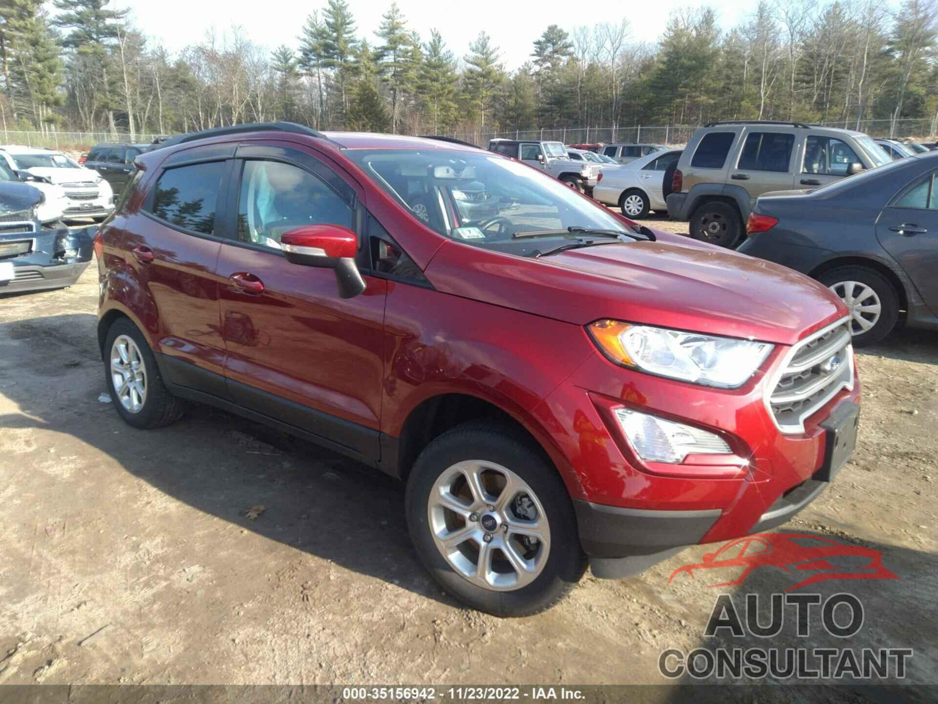 FORD ECOSPORT 2019 - MAJ6S3GL5KC270984